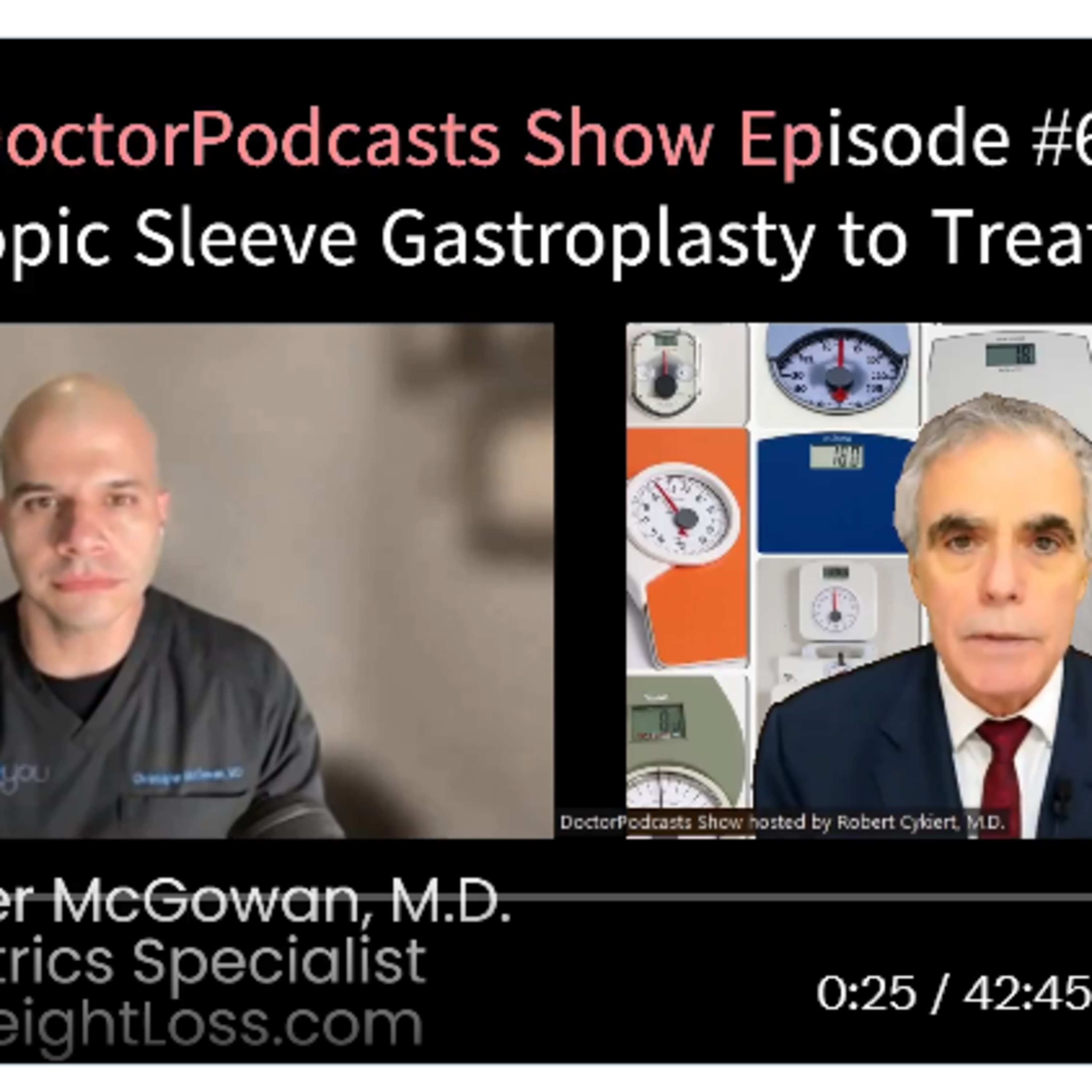 Endoscopic Sleeve Gastroplasty Treatment for Obesity; with Christopher McGowan, M.D.