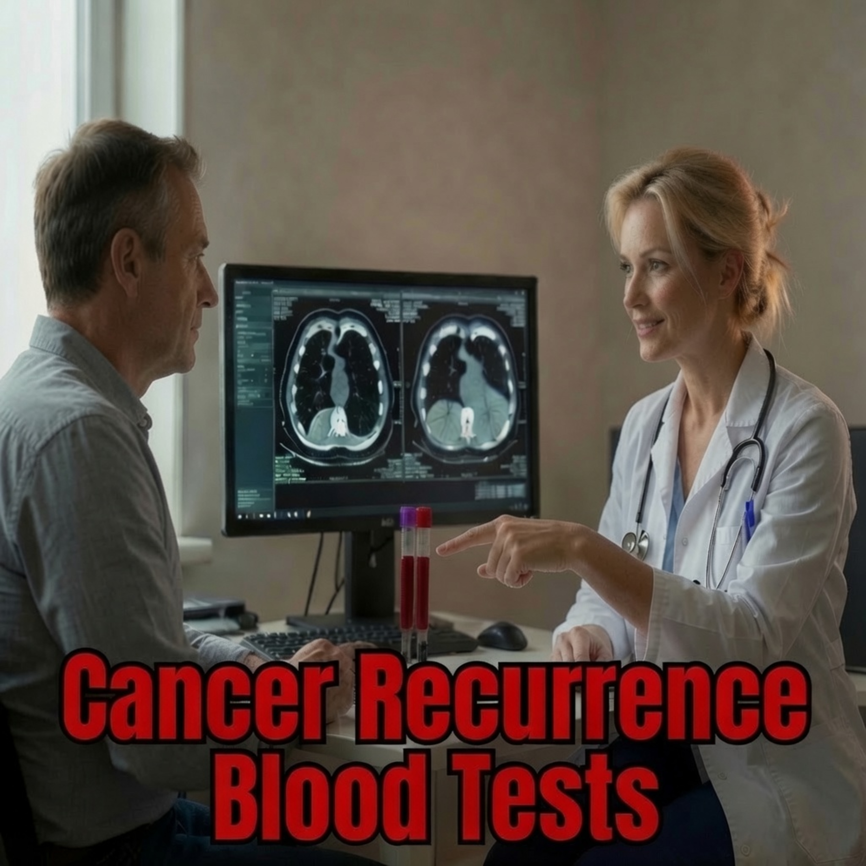 MRD & ctDNA Blood Tests Catch Cancer Recurrence Before MRI & CT Scans