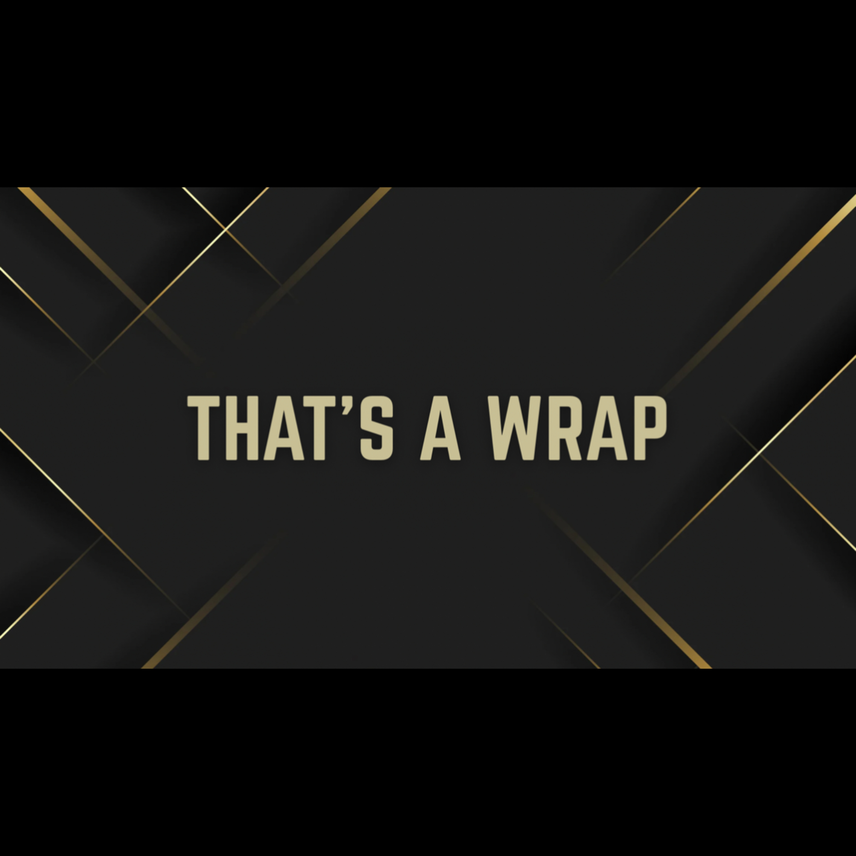 That's A Wrap! / Luke 3 episode artwork