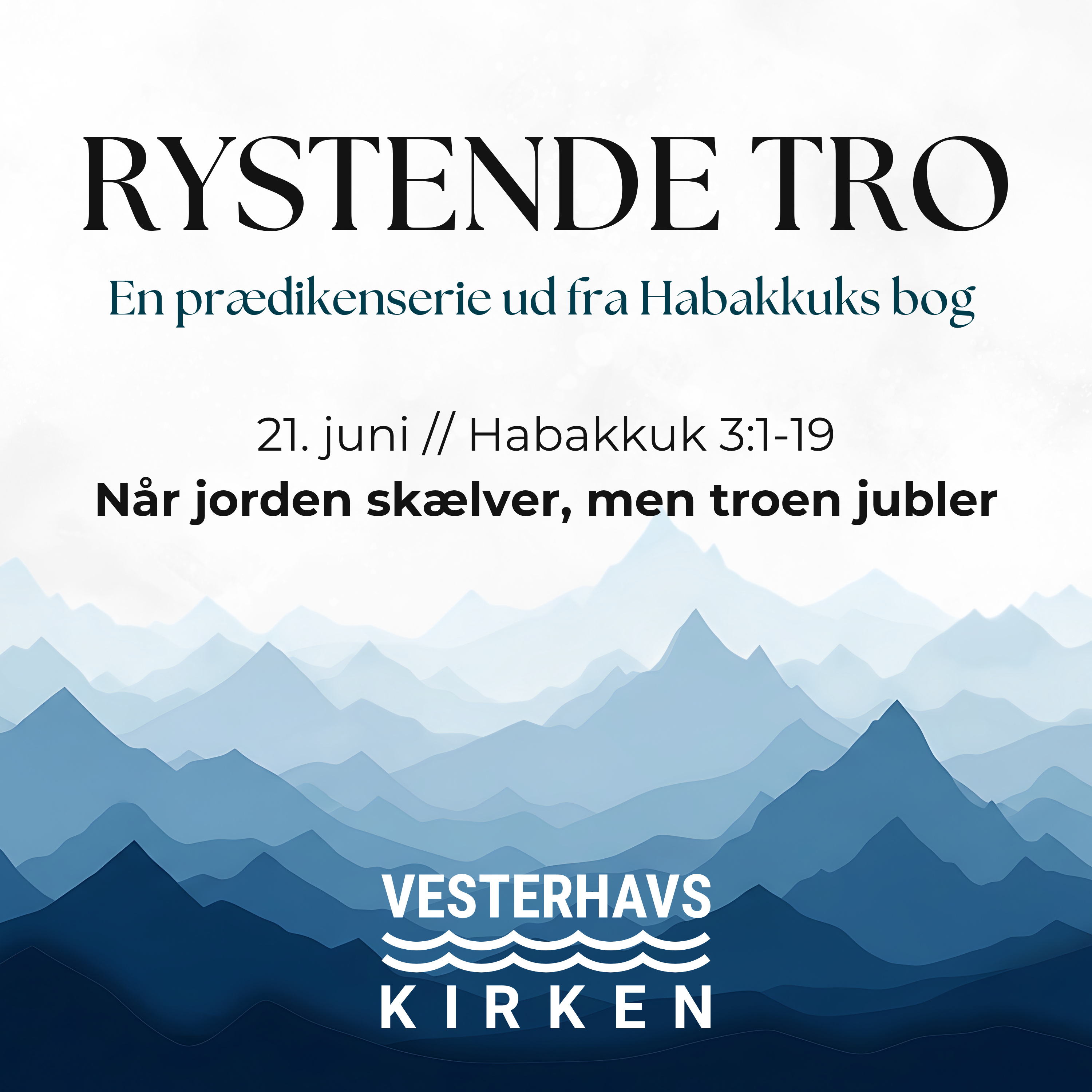 Kasper Drejer // Rystende tro - Når jorden skælver, men troen jubler