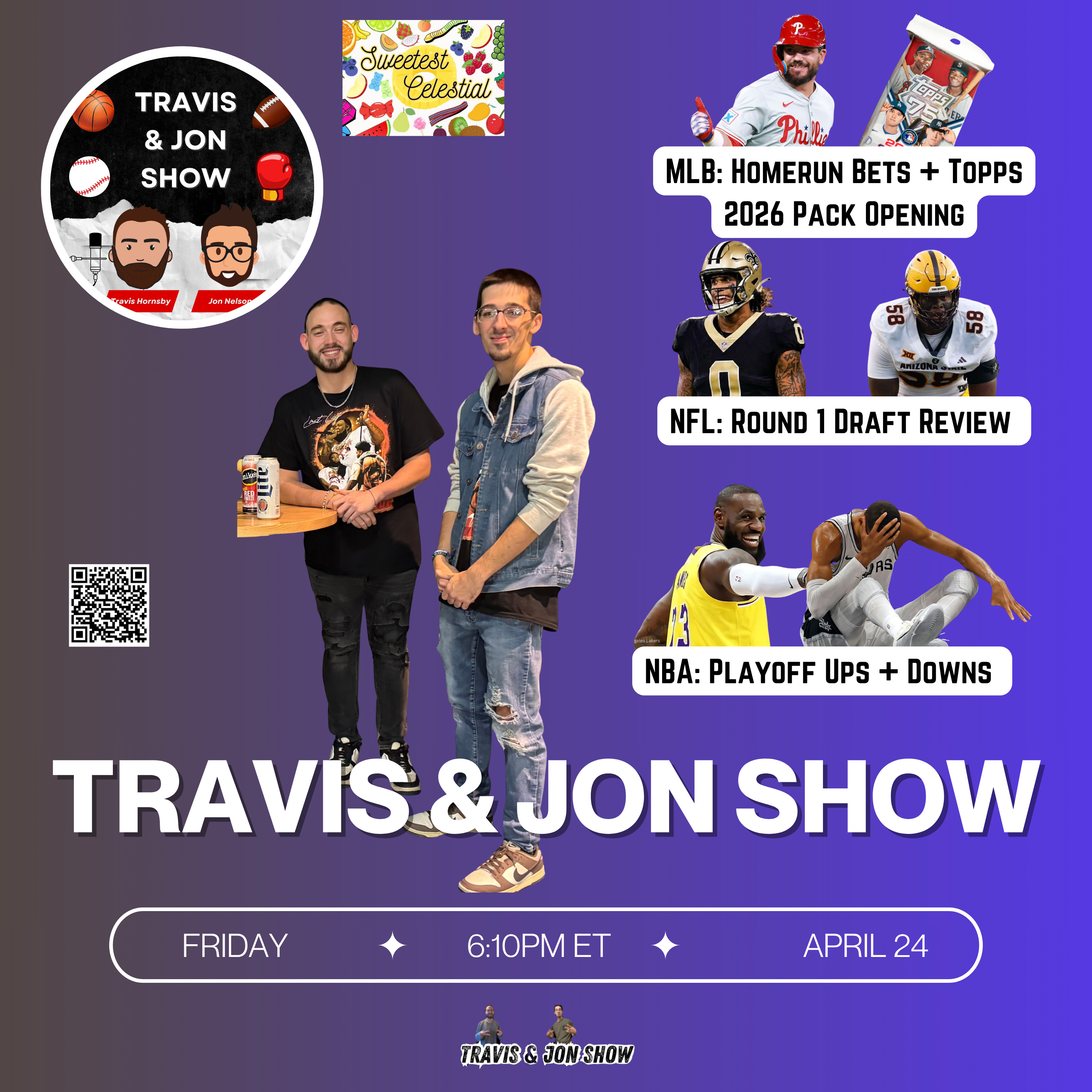 Travis and Jon Show MLB | NFL | NBA episode artwork