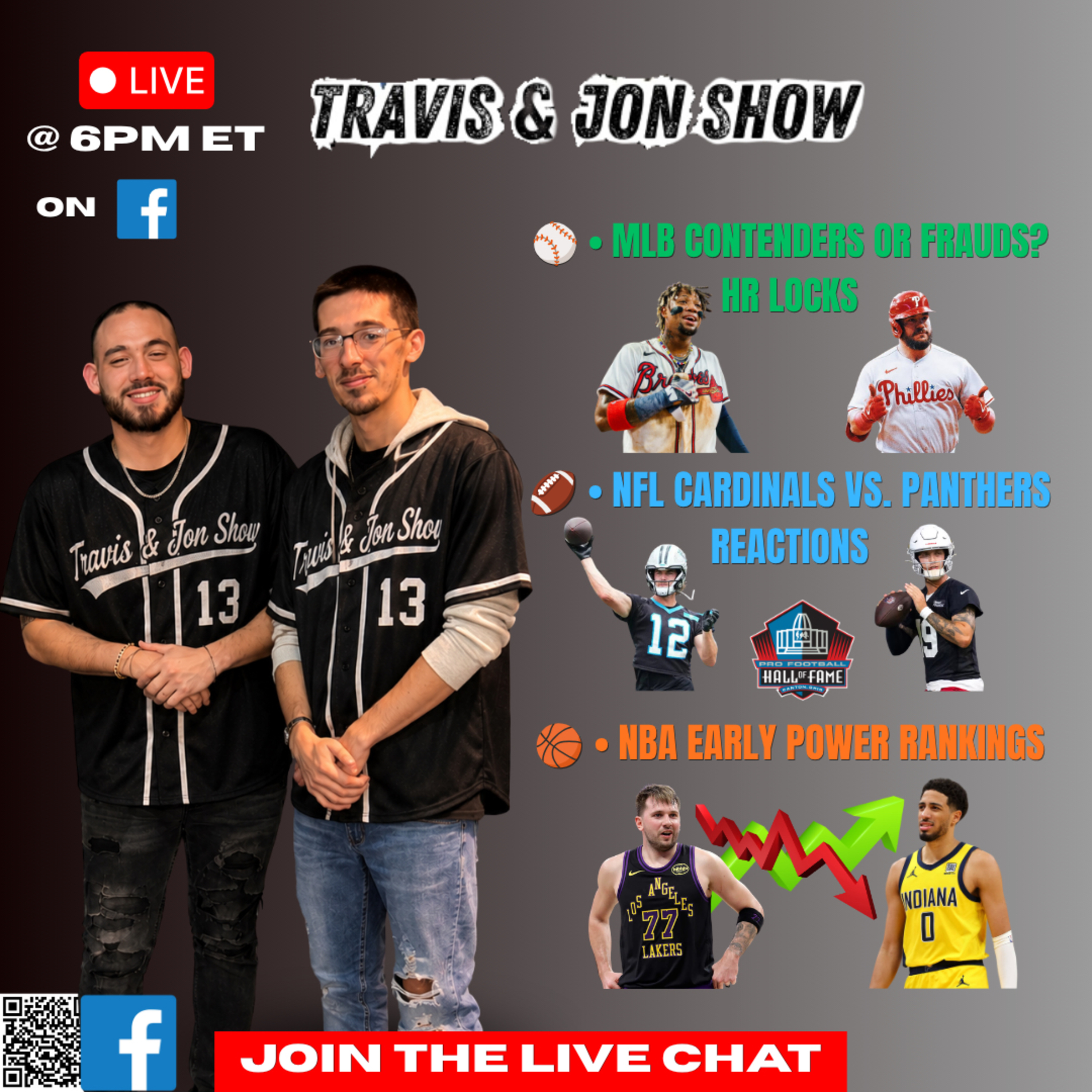 Travis and Jon Show MLB | NFL | NBA episode artwork