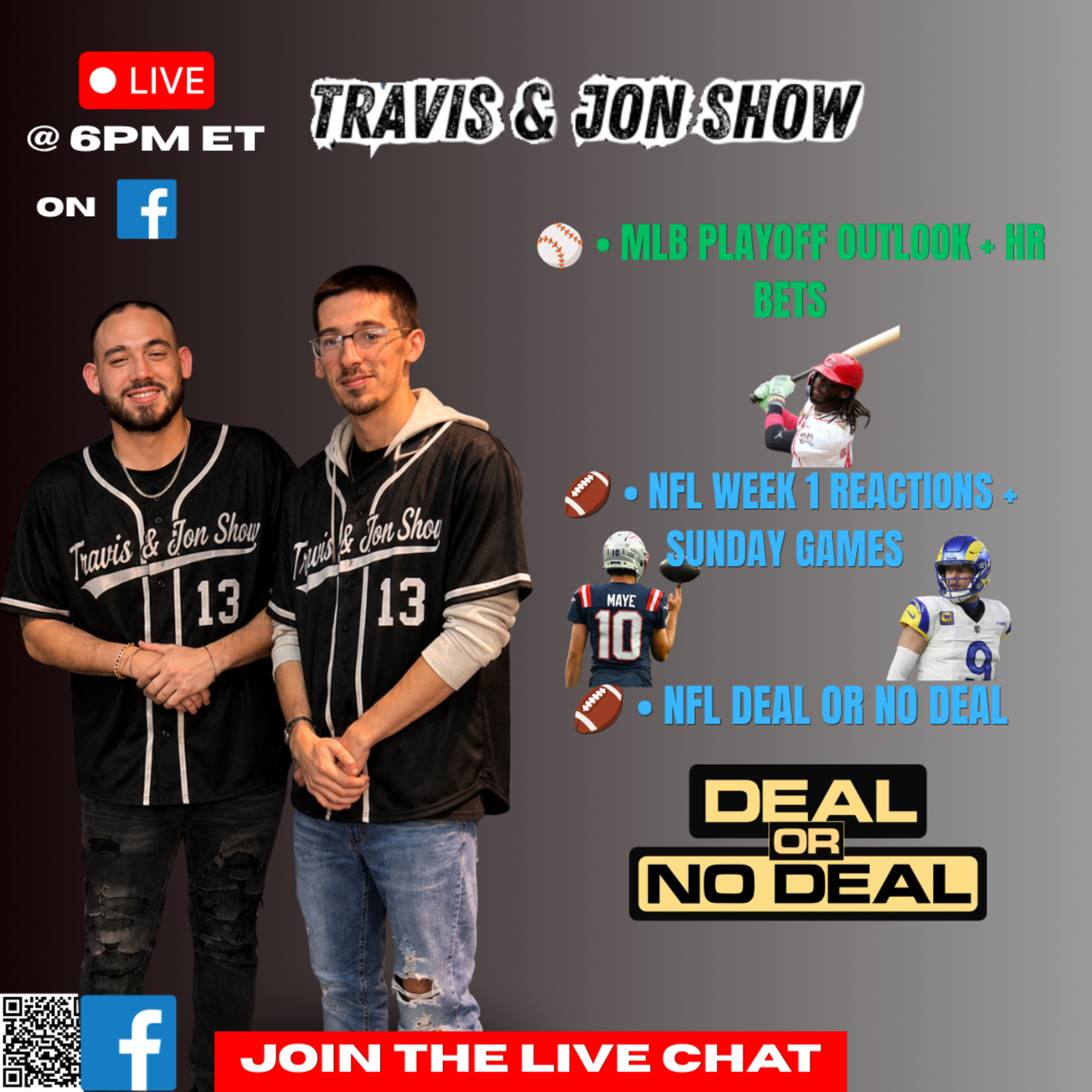 Travis and Jon Show MLB | NFL | NBA episode artwork