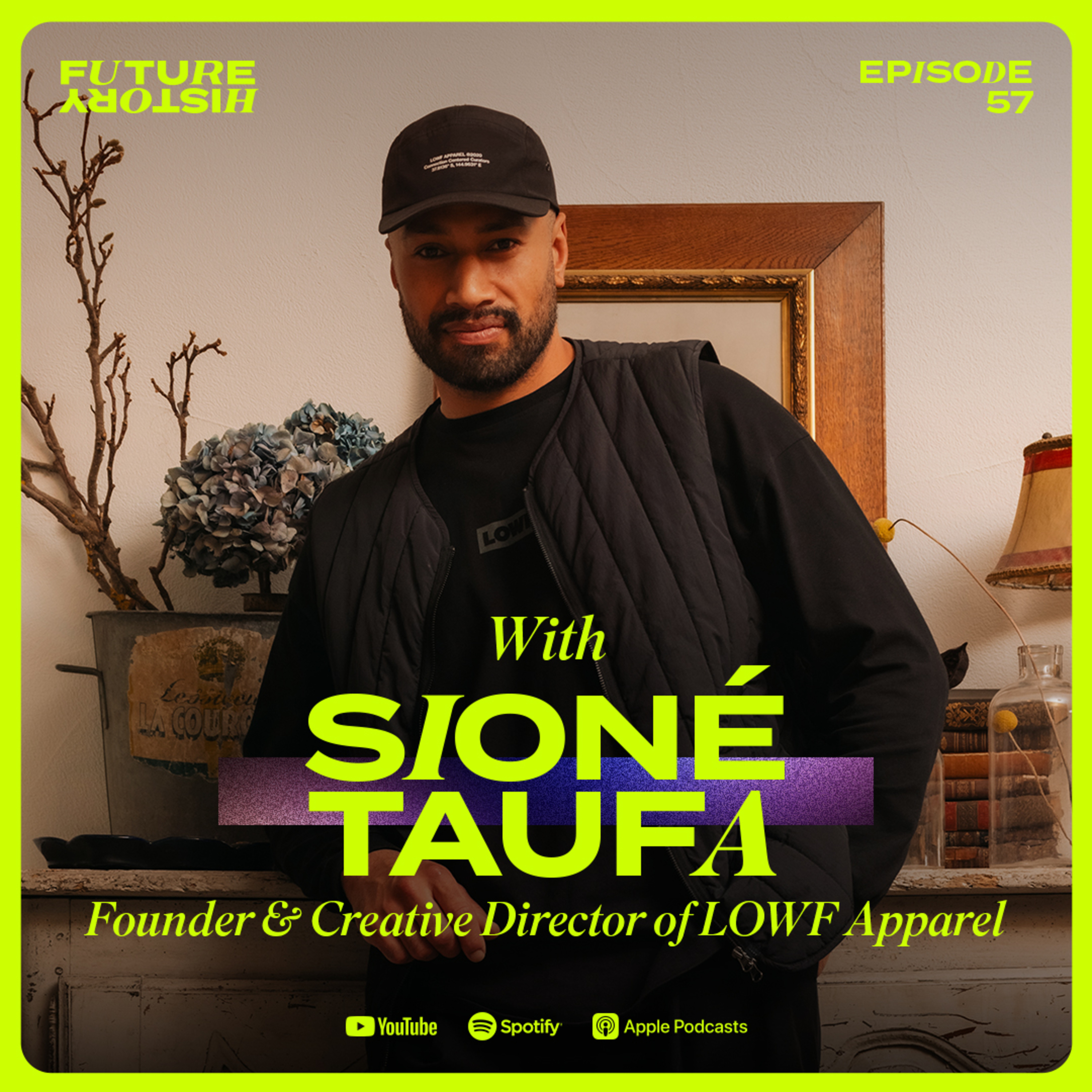 #57 - Sioné Taufa - Building a Fashion Brand with Integrity episode artwork