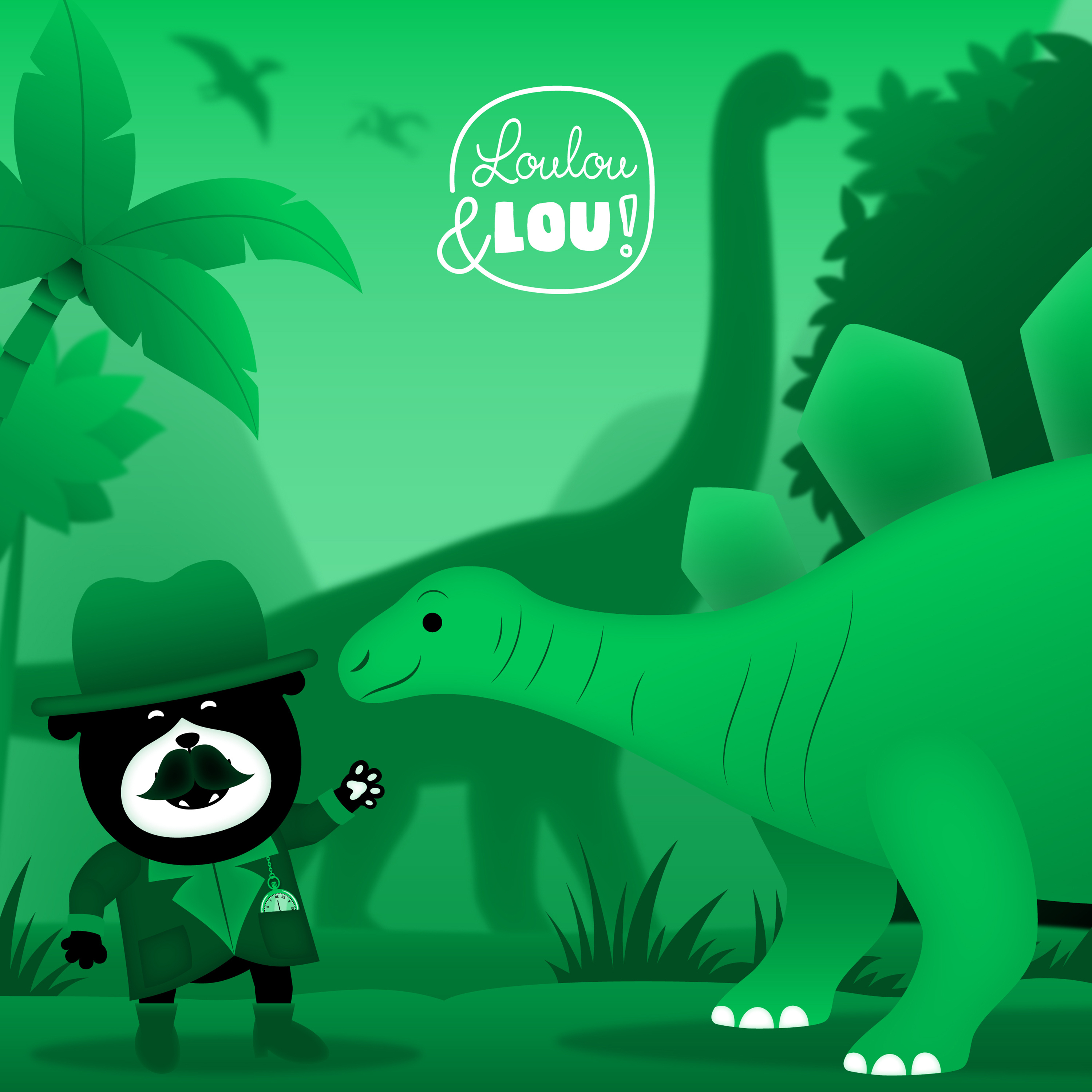 Kapitein Klok: Loulou & Lou Tussen De Dino’s