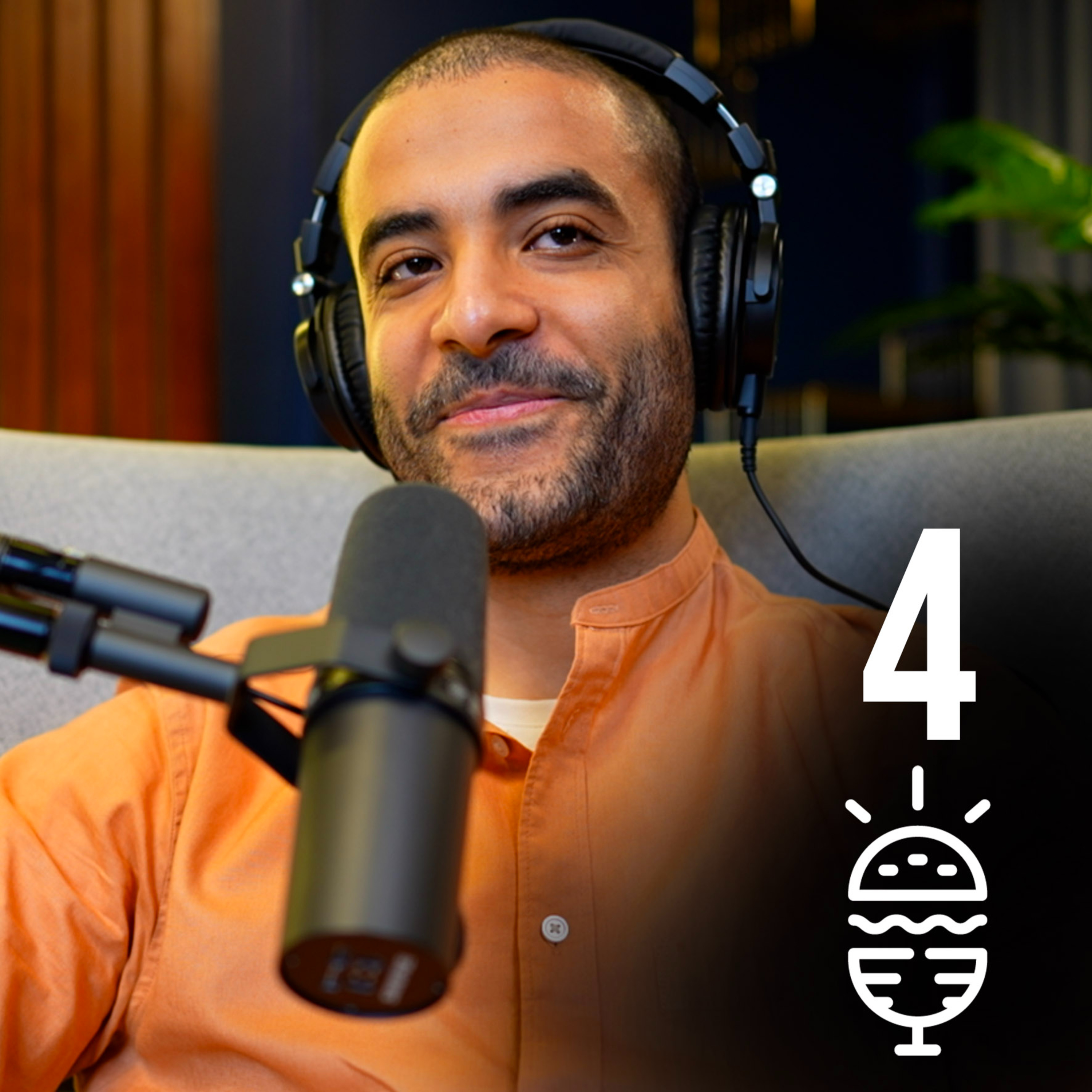 قصة حلم عمر عربي و نجاحه الرهيب في فيديوهات الطبخ - Foodcast 4 episode artwork