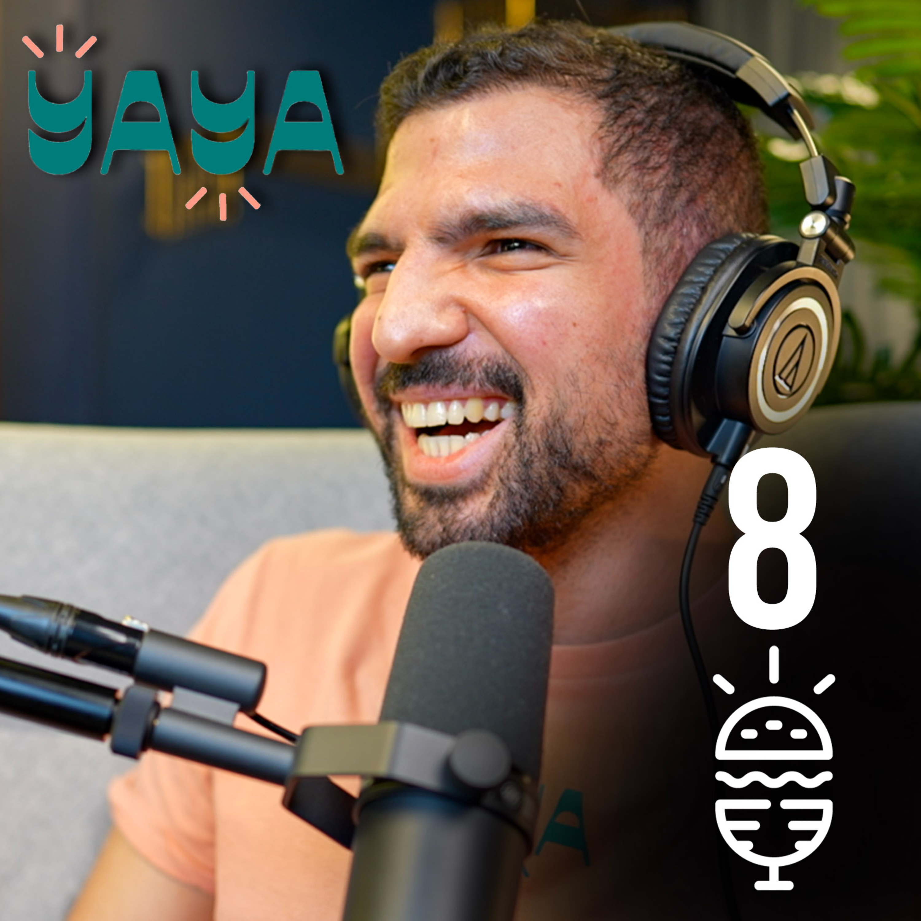 من لندن الي القاهرة - عسل اسود الحقيقي وصل (Yaya Shakes) - Foodcast 8 episode artwork