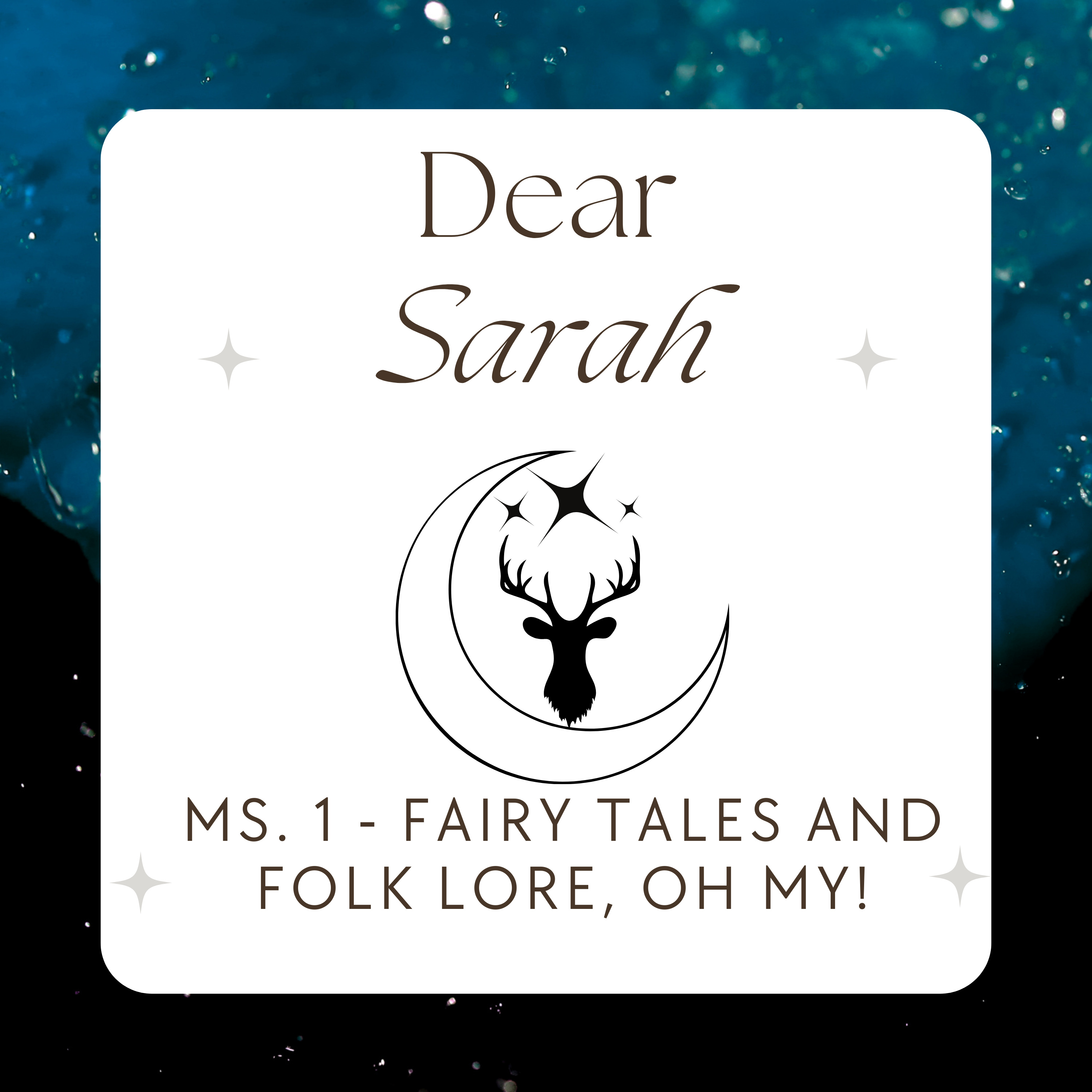 Dear Sarah - a Sarah J Maas Podcast
