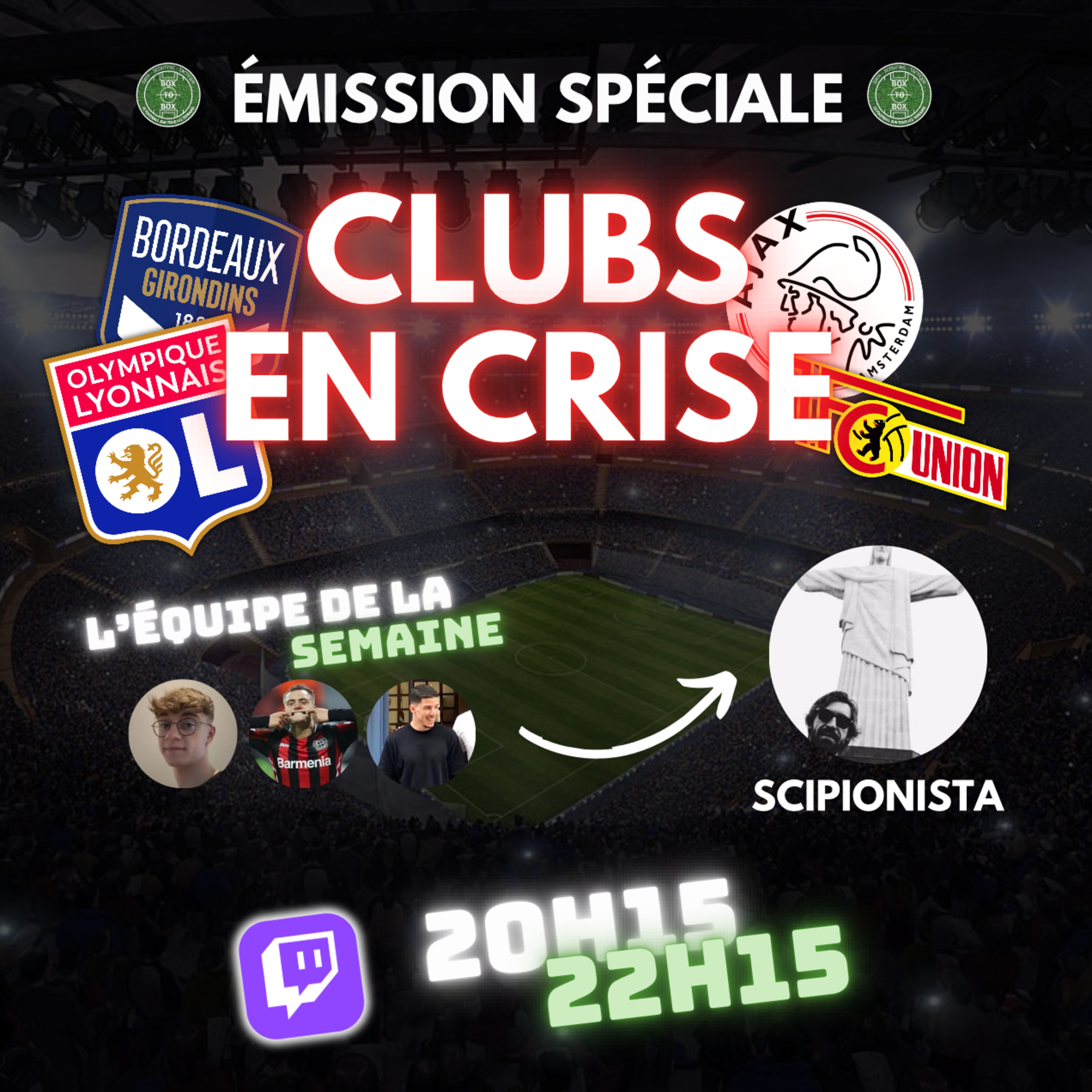 🗣️ Spécial clubs en crise (OL, Girondins, Ajax, Union Berlin)... l'intégrale de Box To Box (S1 E12) episode artwork
