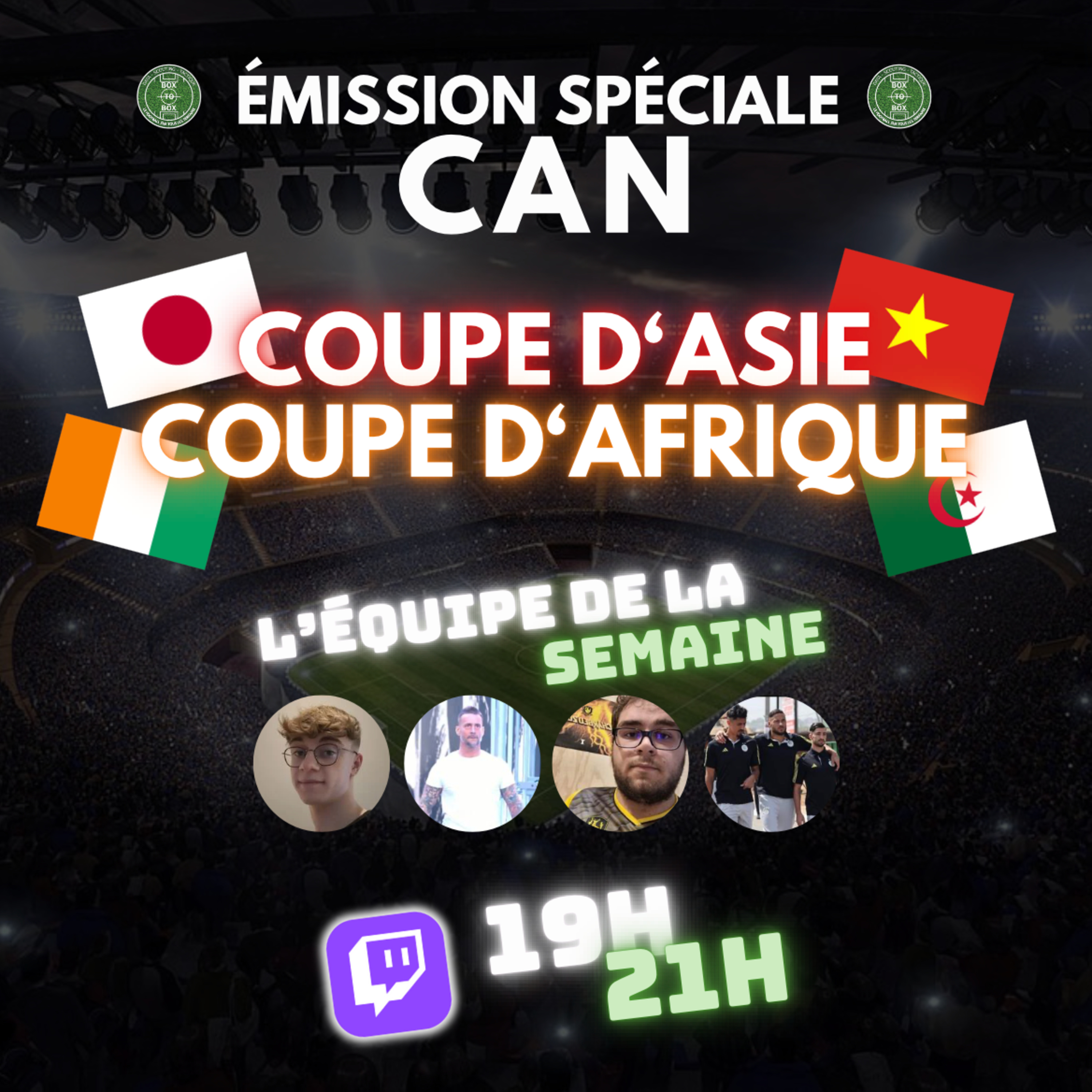 🗣️️ Émission spéciale CAN (Afrique et Asie) en compagnie de spécialistes (S1 E21) episode artwork