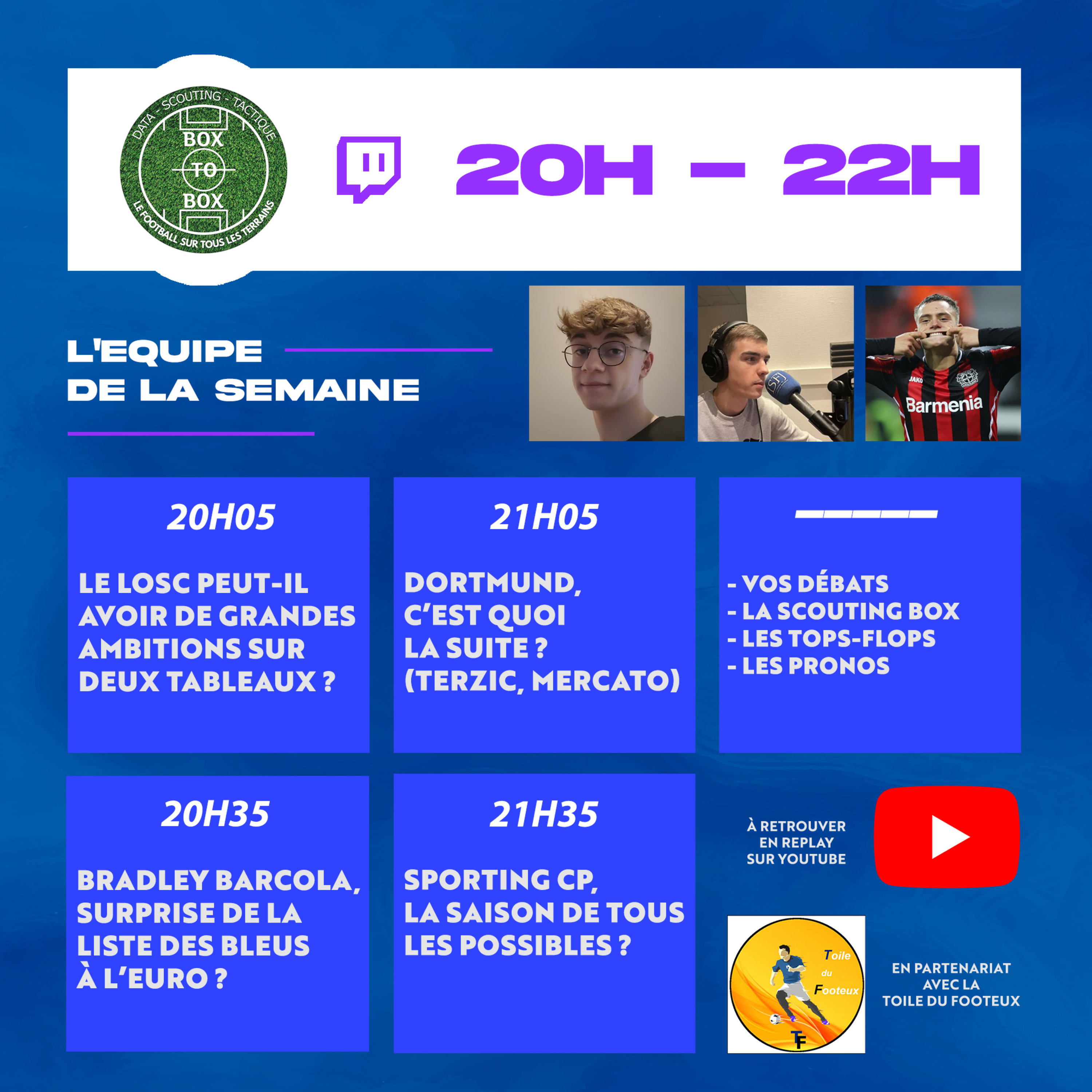 ️🗣️ LOSC, Barcola en EDF, avenir du BVB, Sporting de Gyokeres et vos débats... l'intégrale de Box To Box (S1 E26) episode artwork