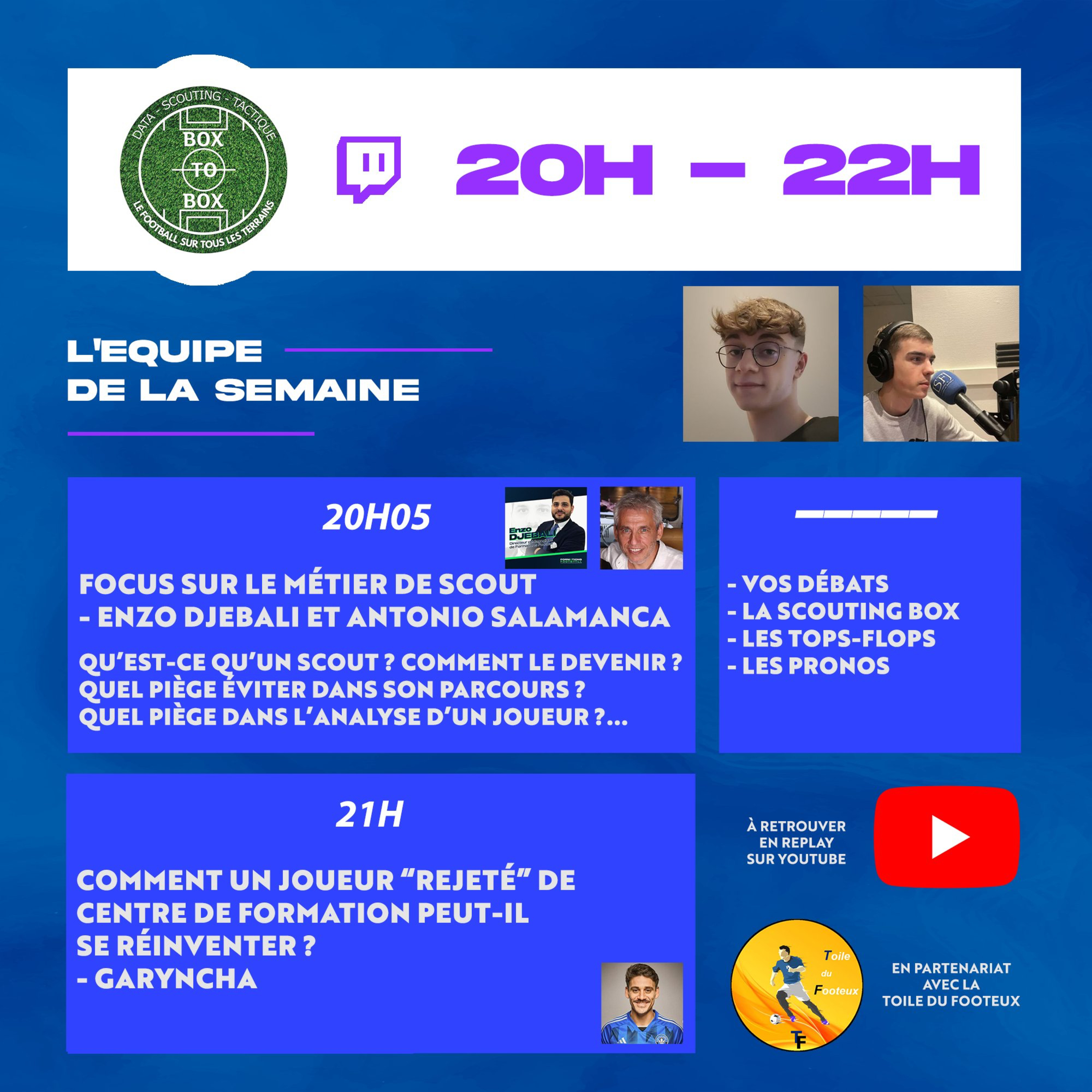 ️🗣️ Focus sur le métier de scout et les joueurs "rejetés" de centre de formation... l'intégrale de Box To Box (S1 E28) episode artwork