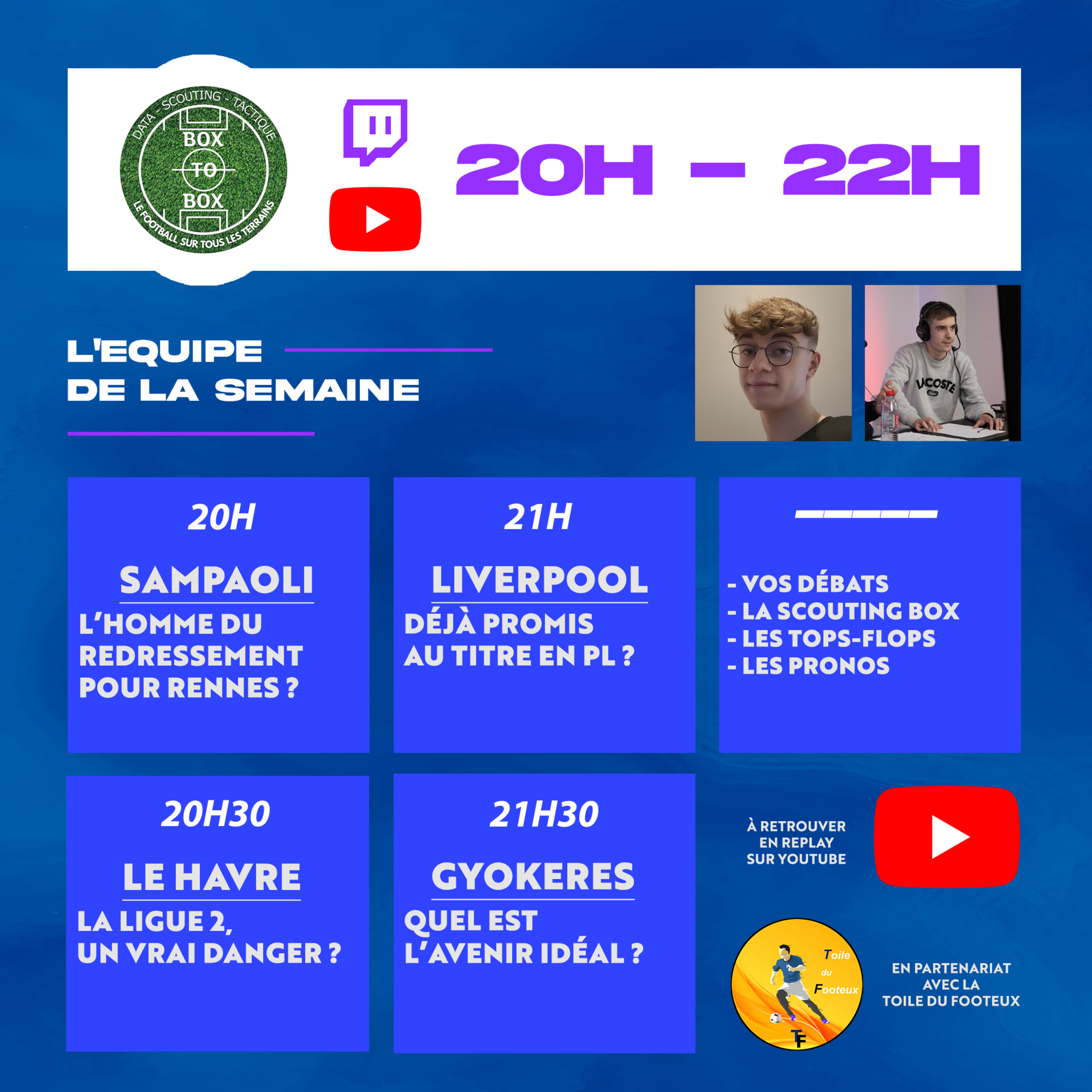 ️🗣️ Sampaoli x Rennes, Le Havre, Liverpool, avenir de Gyokeres et vos débats... l'intégrale de Box To Box (S2 E11) episode artwork