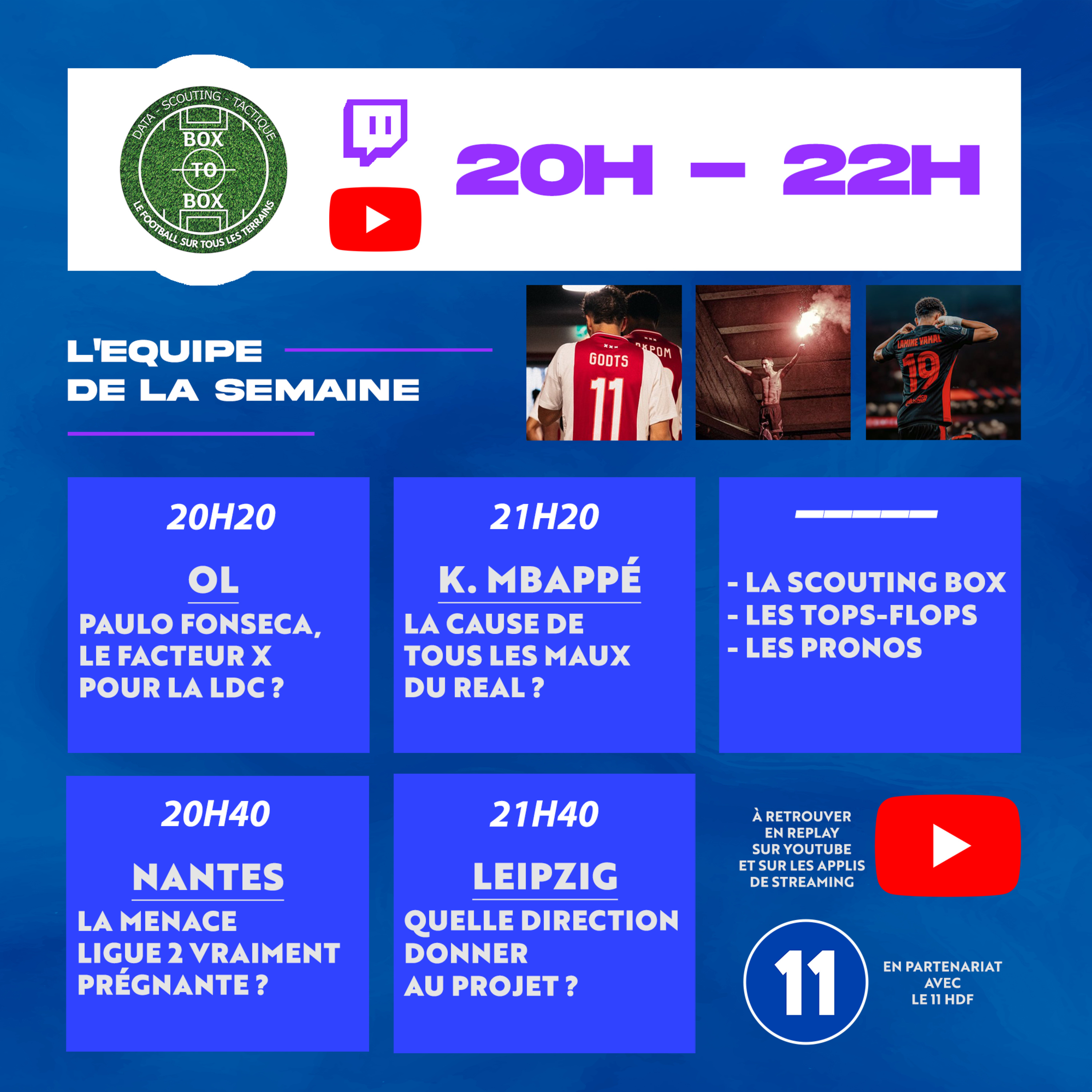 ️🗣️ La semaine de l'OL, le danger L2 pour Nantes, le hic Mbappé, le projet Leipzig... l'intégrale de Box To Box (S2 E26) episode artwork
