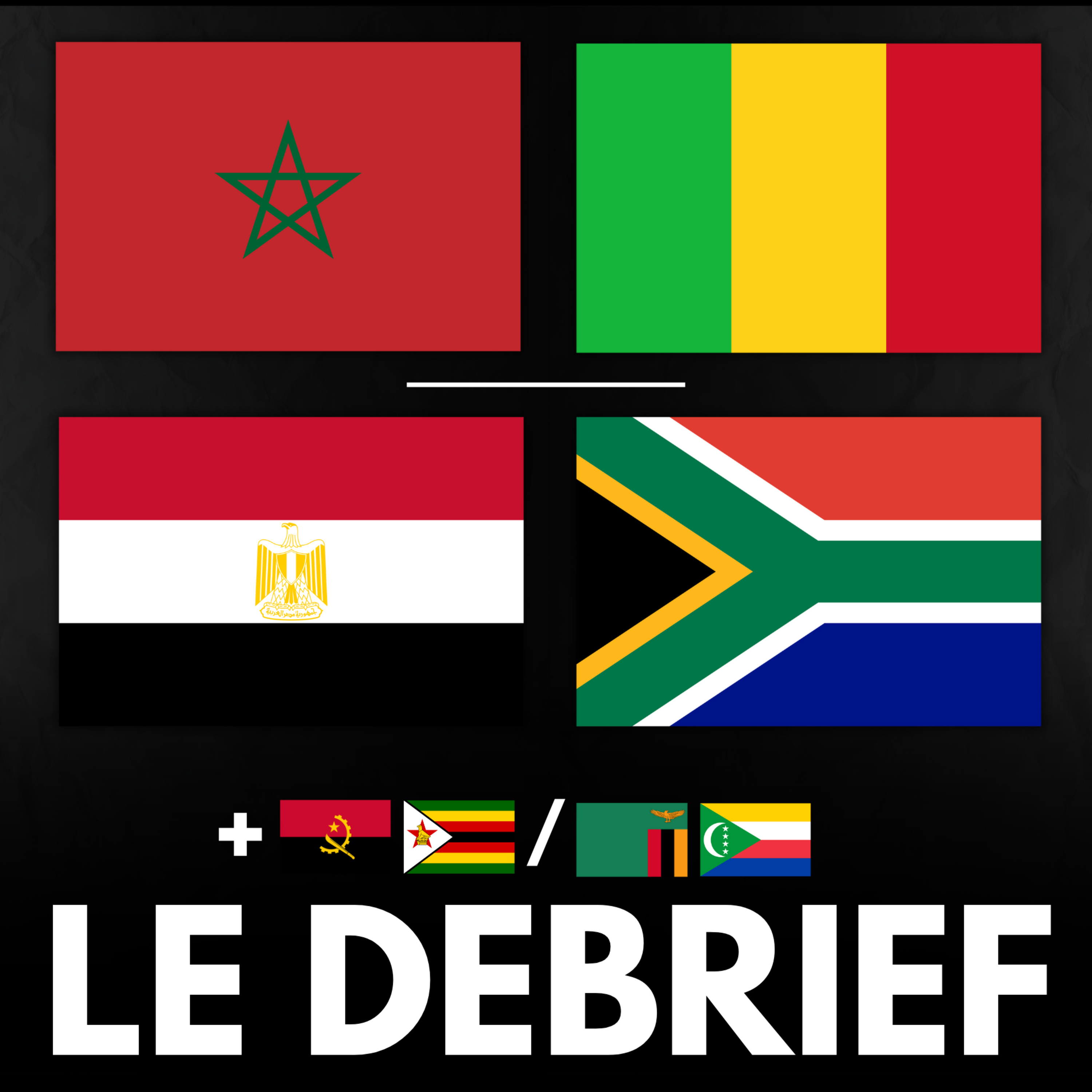 🌍 Le Maroc se rate face au Mali, l'Égypte éteint l'Afrique du Sud ! - le débrief CAN episode artwork