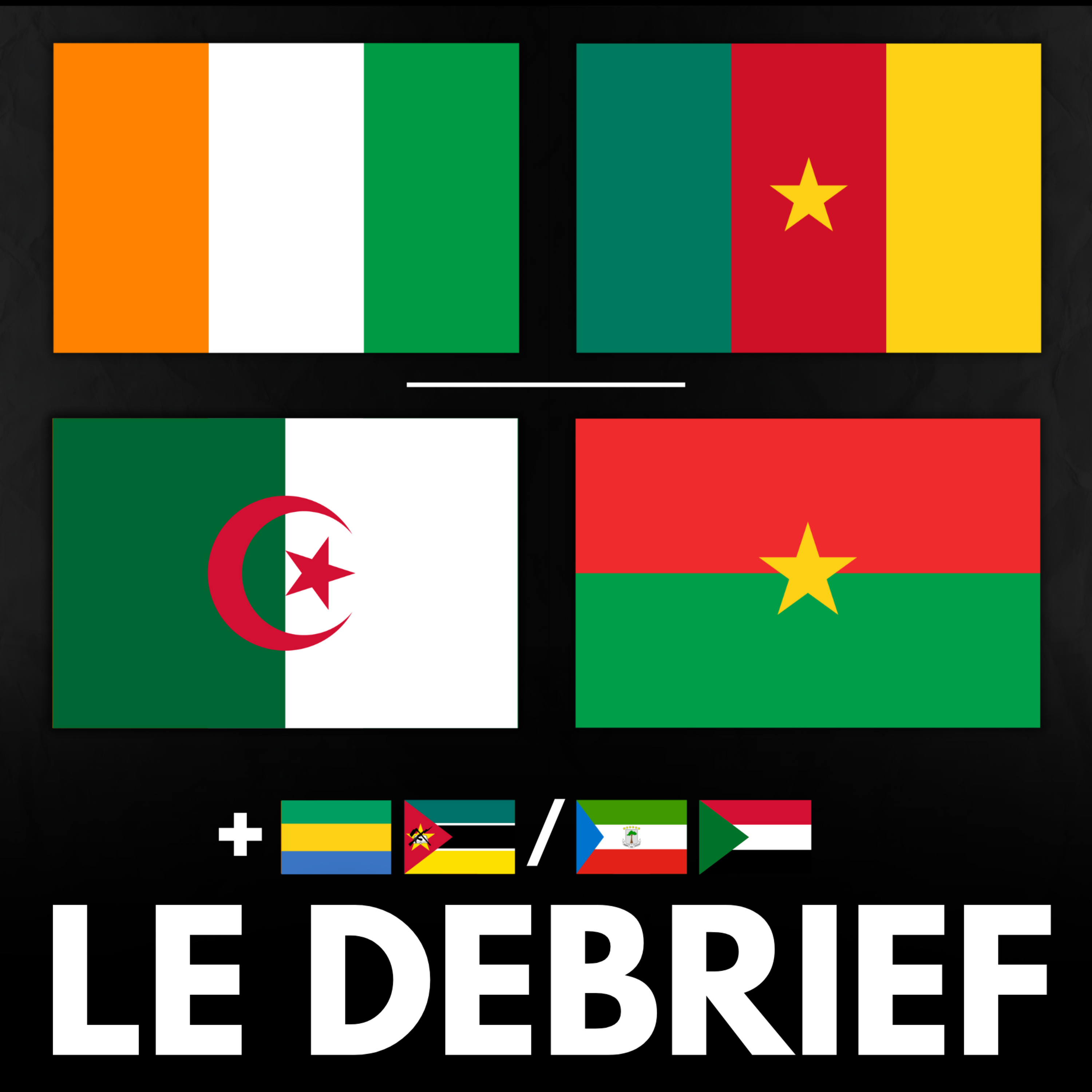 🌍 Un choc Côte d'Ivoire - Cameroun magnifique, l'Algérie en maîtrise - le débrief CAN episode artwork