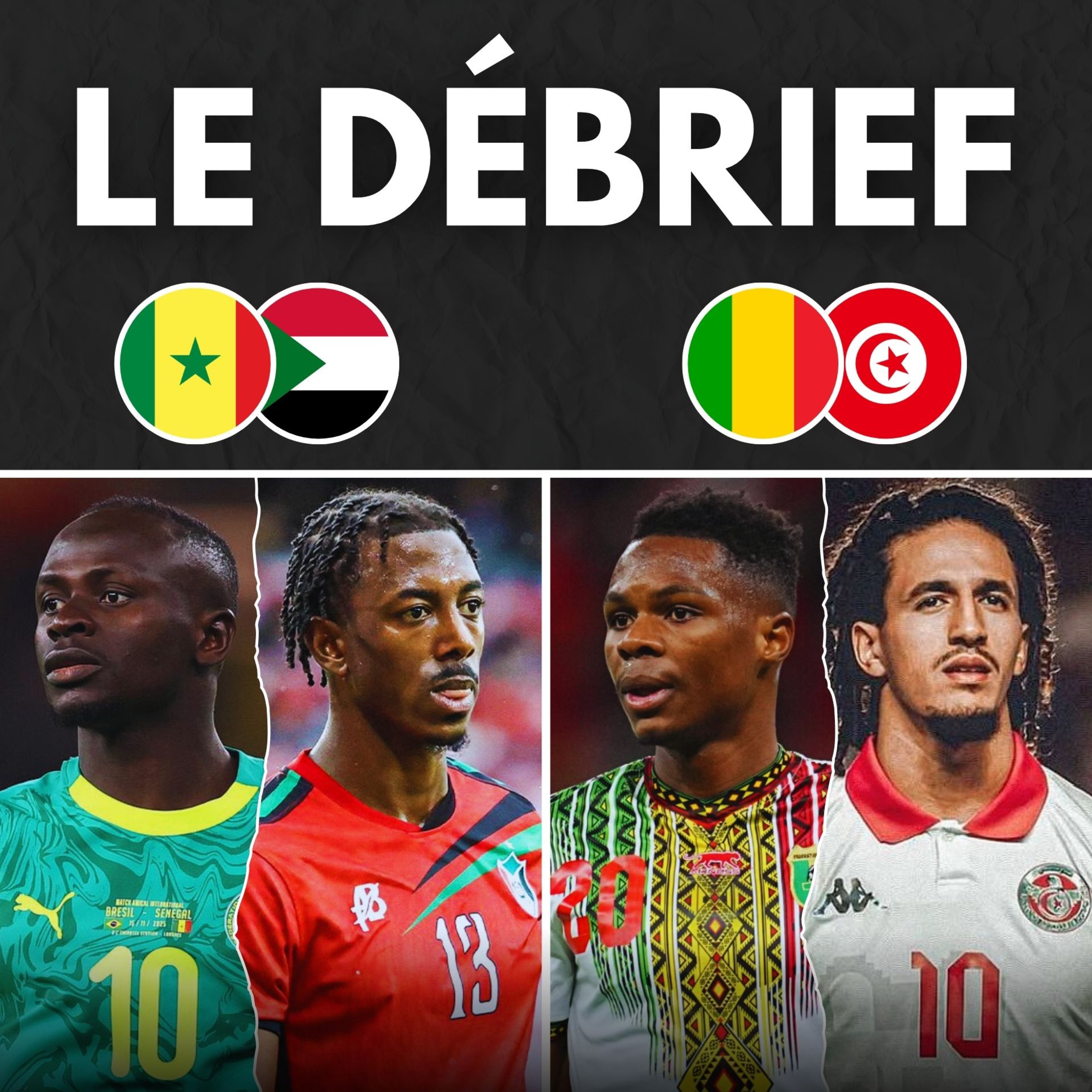 🌍 Le Mali en mode survie face à une Tunisie décevante, le Sénégal au rendez-vous - le débrief CAN episode artwork