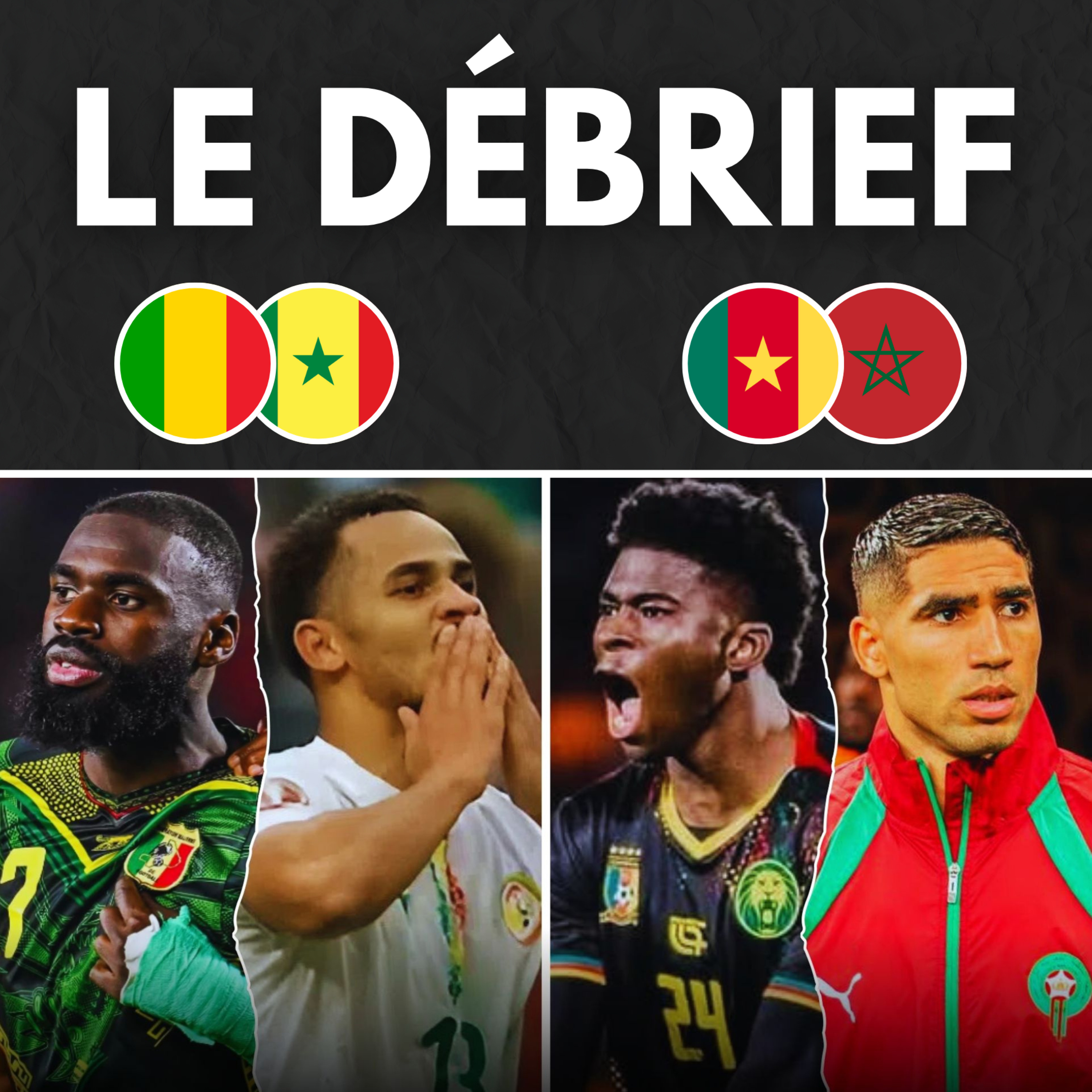 🌍 Le Maroc éteint le Cameroun, le Sénégal fait respecter la hiérarchie ! - le débrief CAN episode artwork