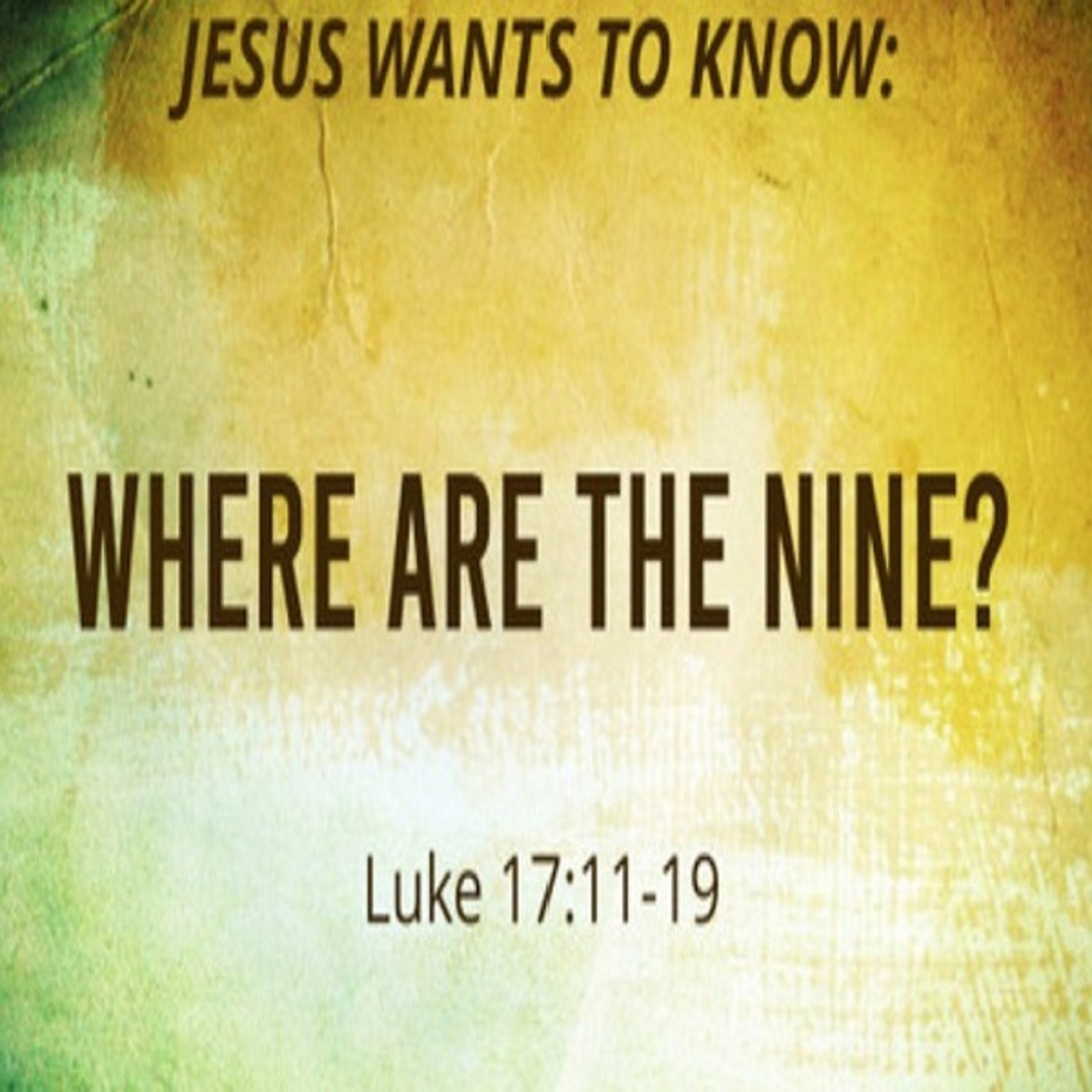 Where are the Nine?  episode artwork