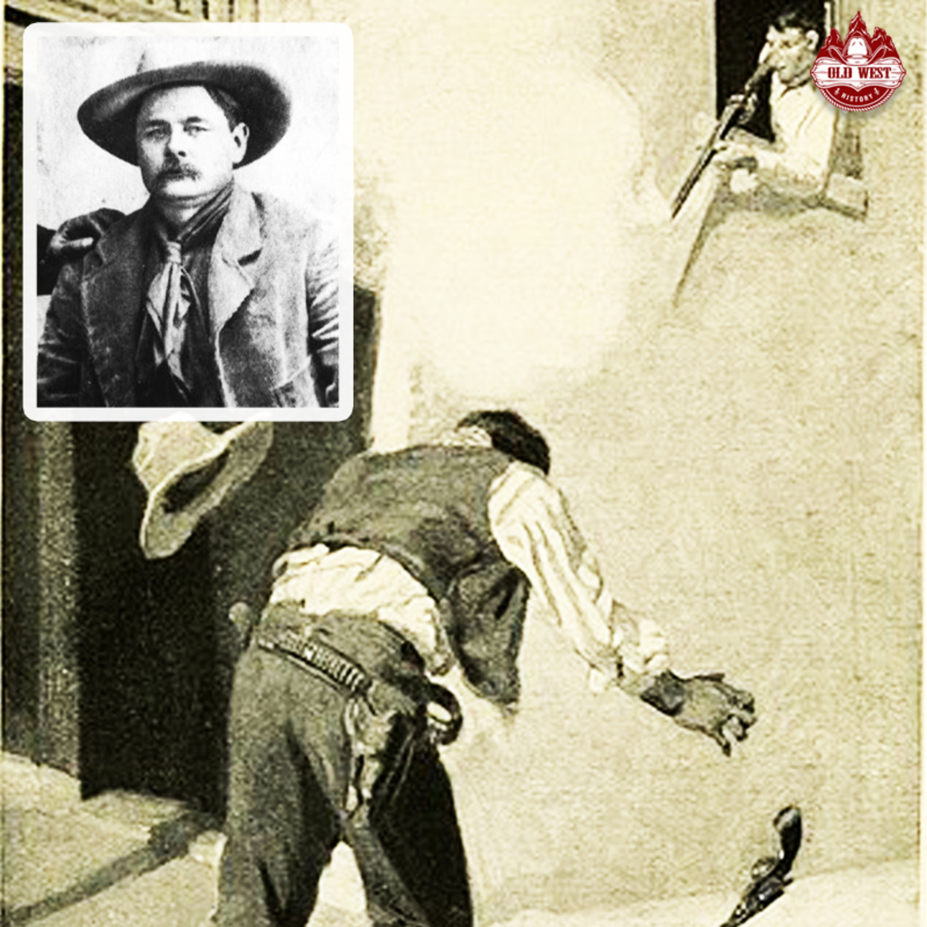 Bob Olinger - This Cruel Lawman is the Final Victim of Billy the Kid episode artwork