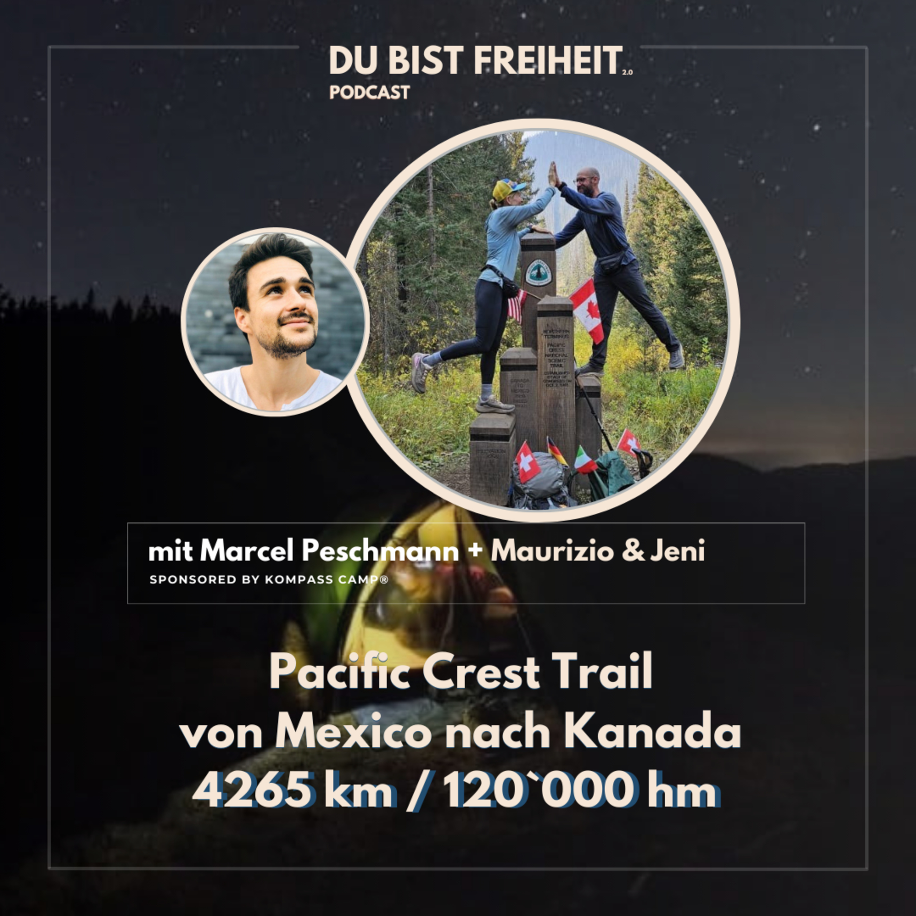 von Mexico nach Kanada - 4265 km - Pacific Crest Trail episode artwork