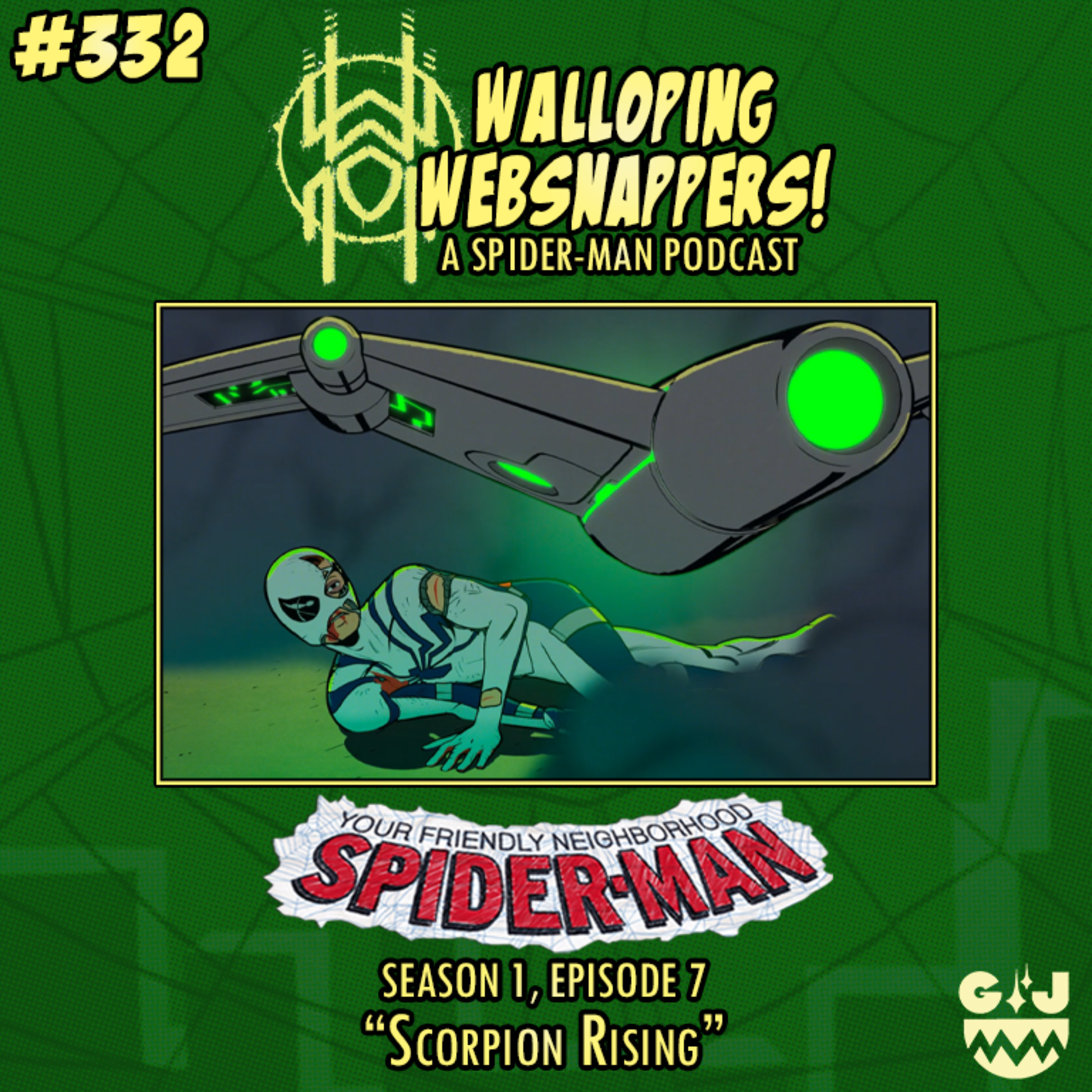 #332: “Scorpion Rising” episode artwork