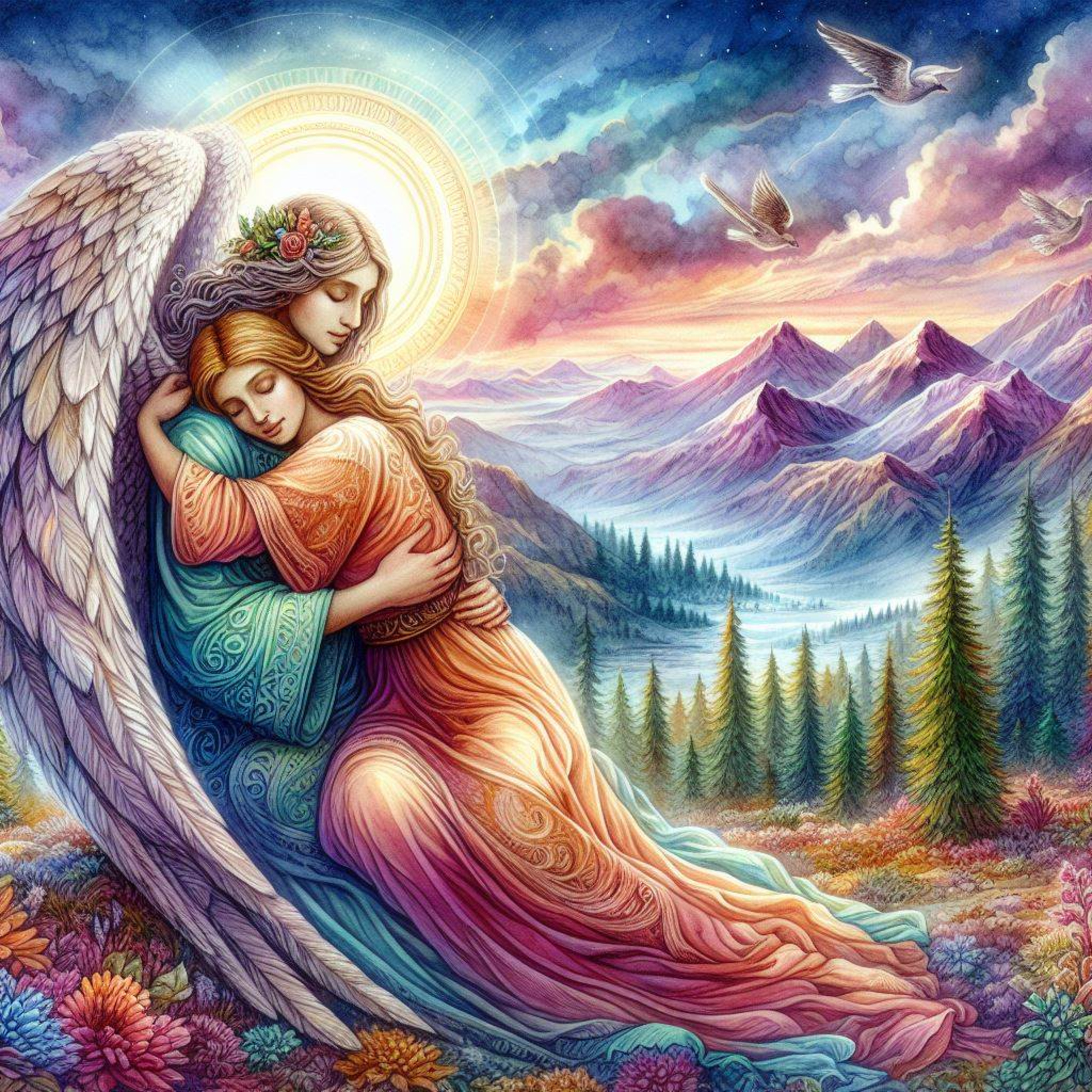 Meditación El Abrazo de un ángel - Medita y Conéctate T.2 Ep.116