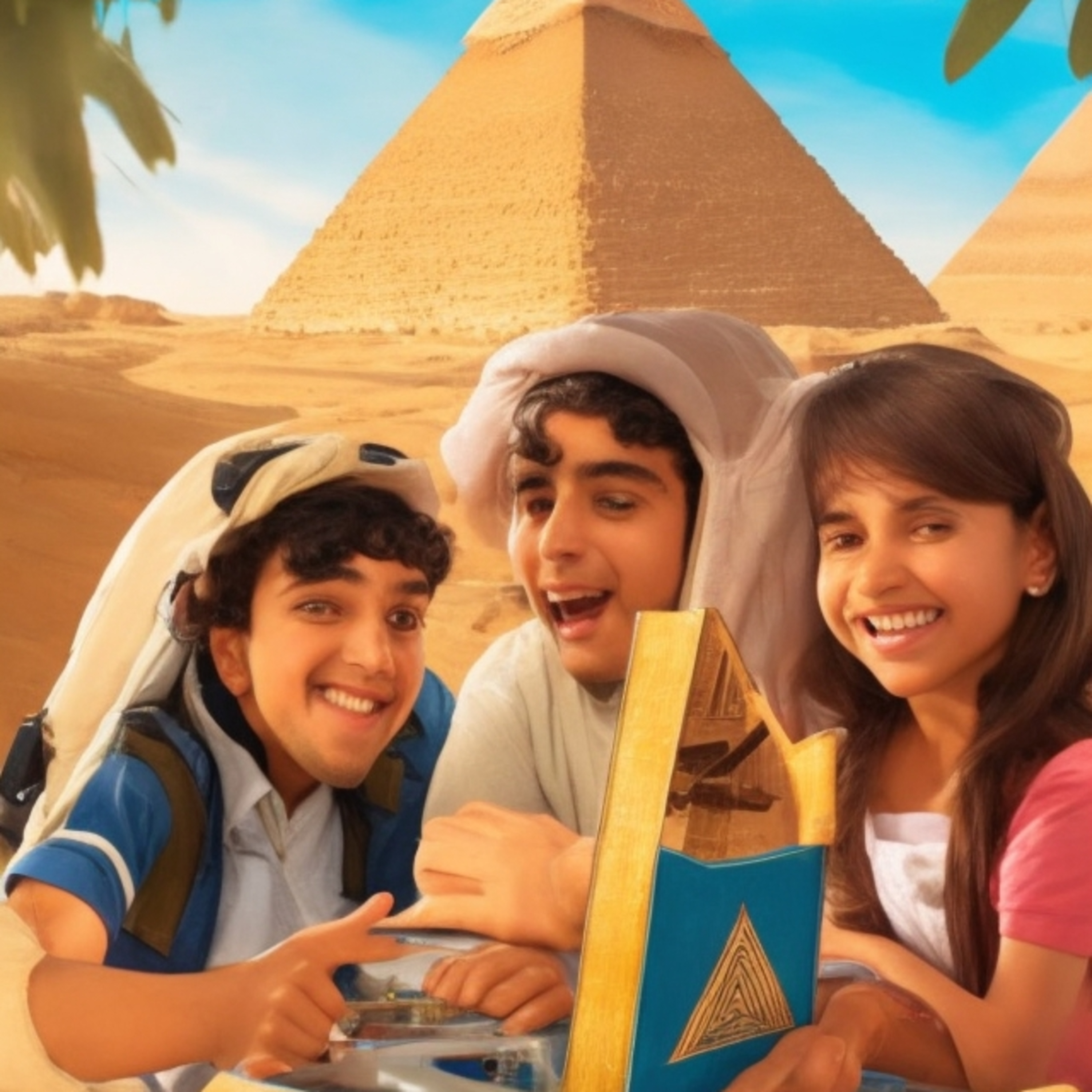 Explore the secrets of the Egyptian pyramids episode artwork
