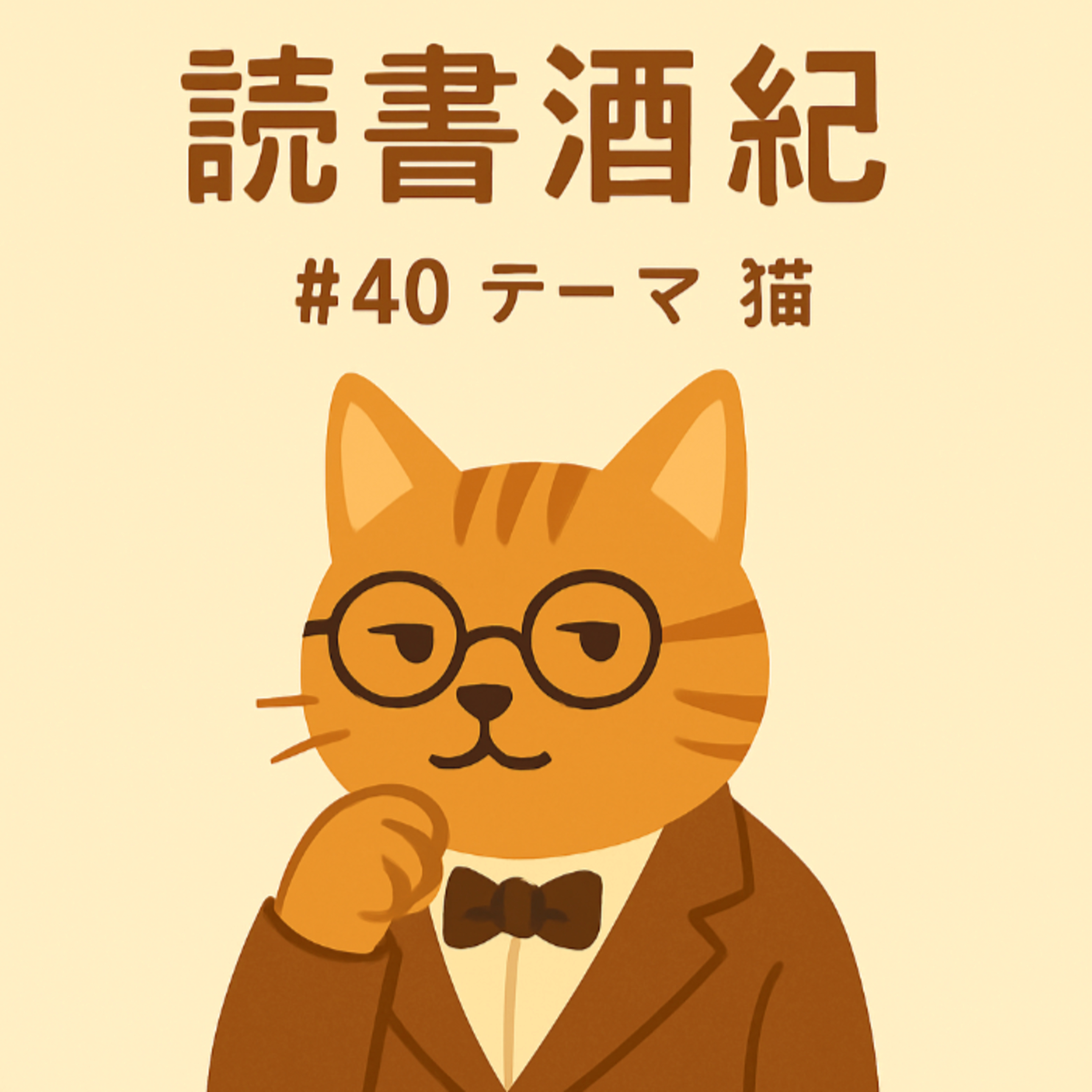 読書酒紀　♯40　テーマ：猫　後半 episode artwork