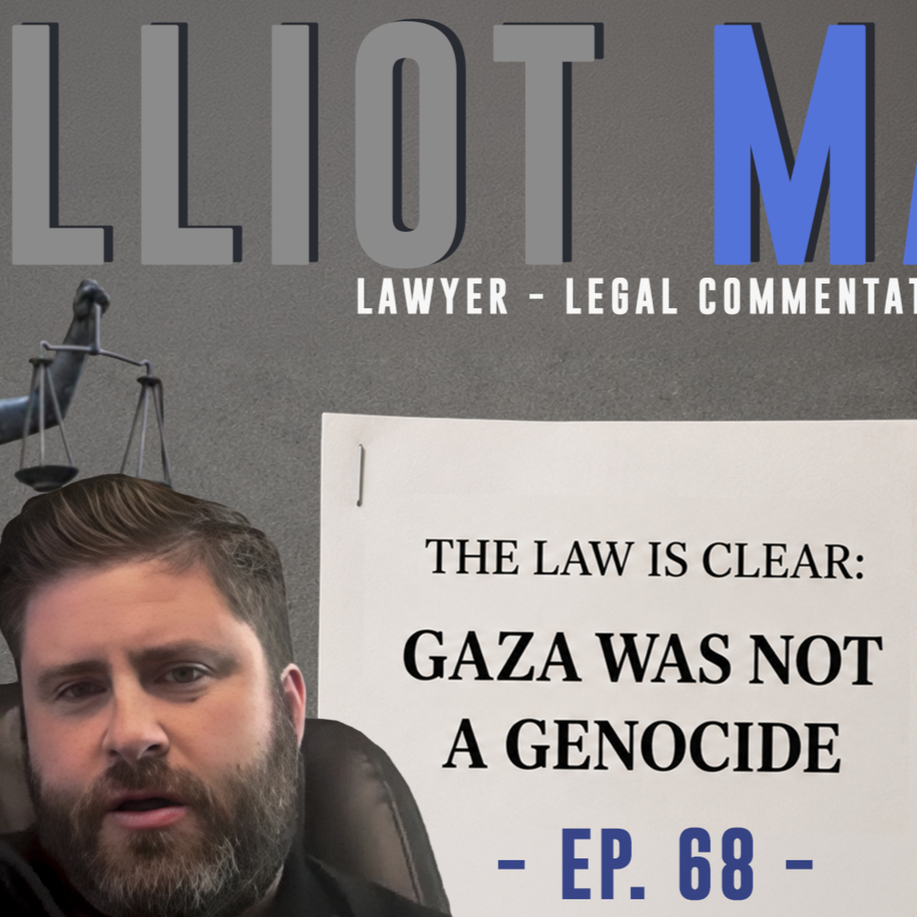 The Law is Clear: Gaza Was Not a Genocide - Elliot Malin - Ep. 68 - Public Research