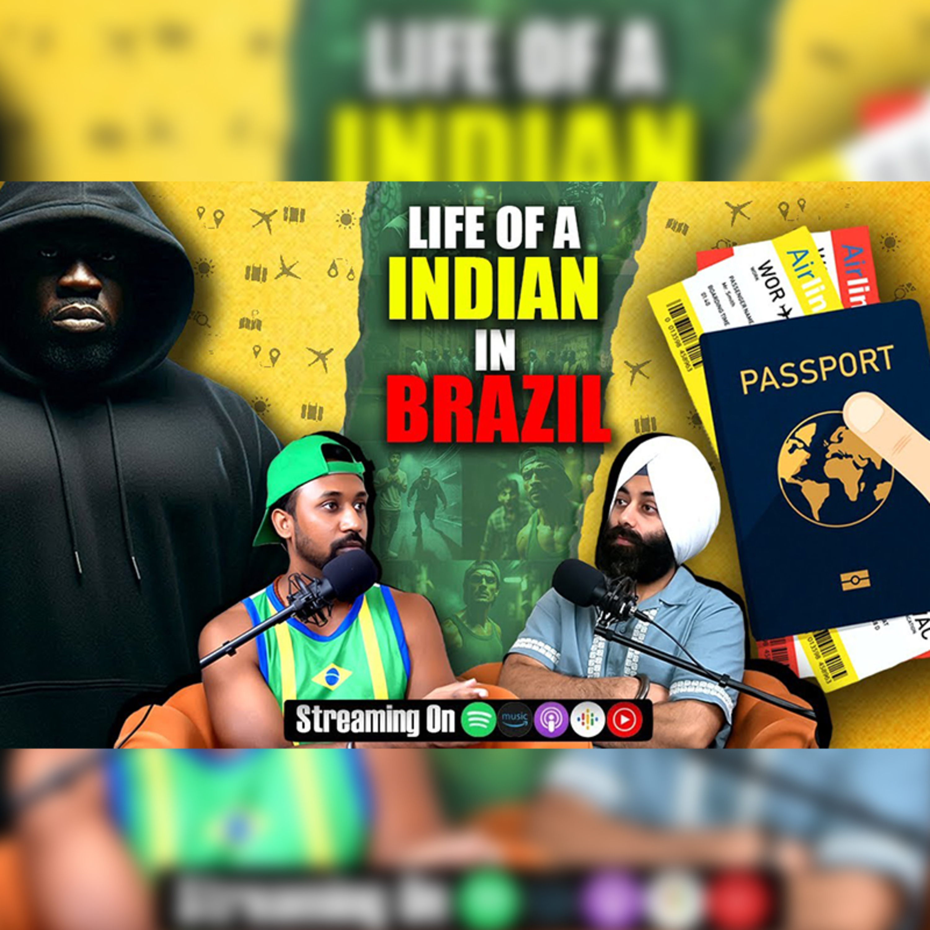 EP:39 | Life in Brazil as an Indian: Travel, Culture Shocks & Passport Realities | SST PODCAST episode artwork