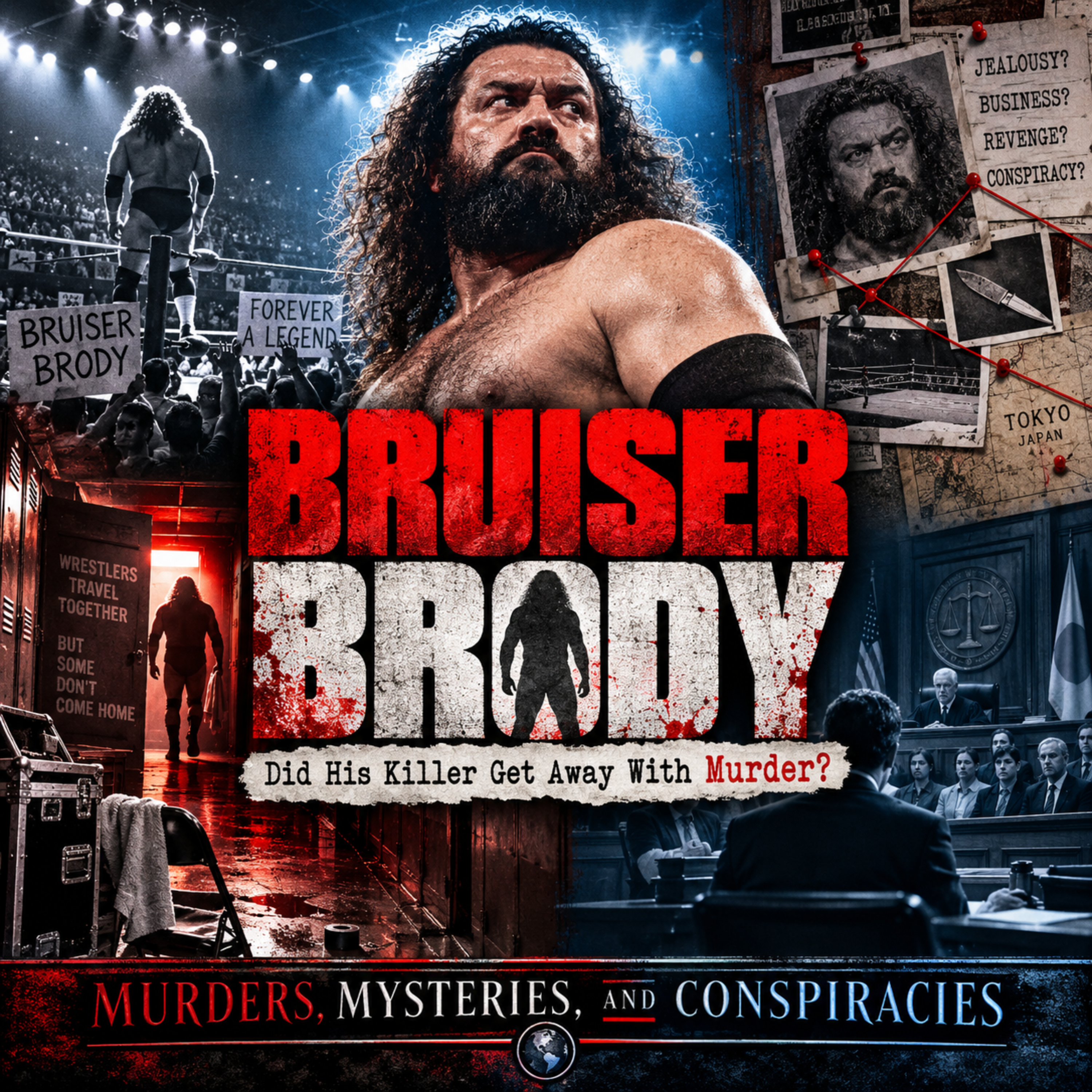 YOU BE THE JURY: Did Bruiser Brody's Killer Get Away With Murder? | Wrestling's Greatest Unsolved Controversy episode artwork