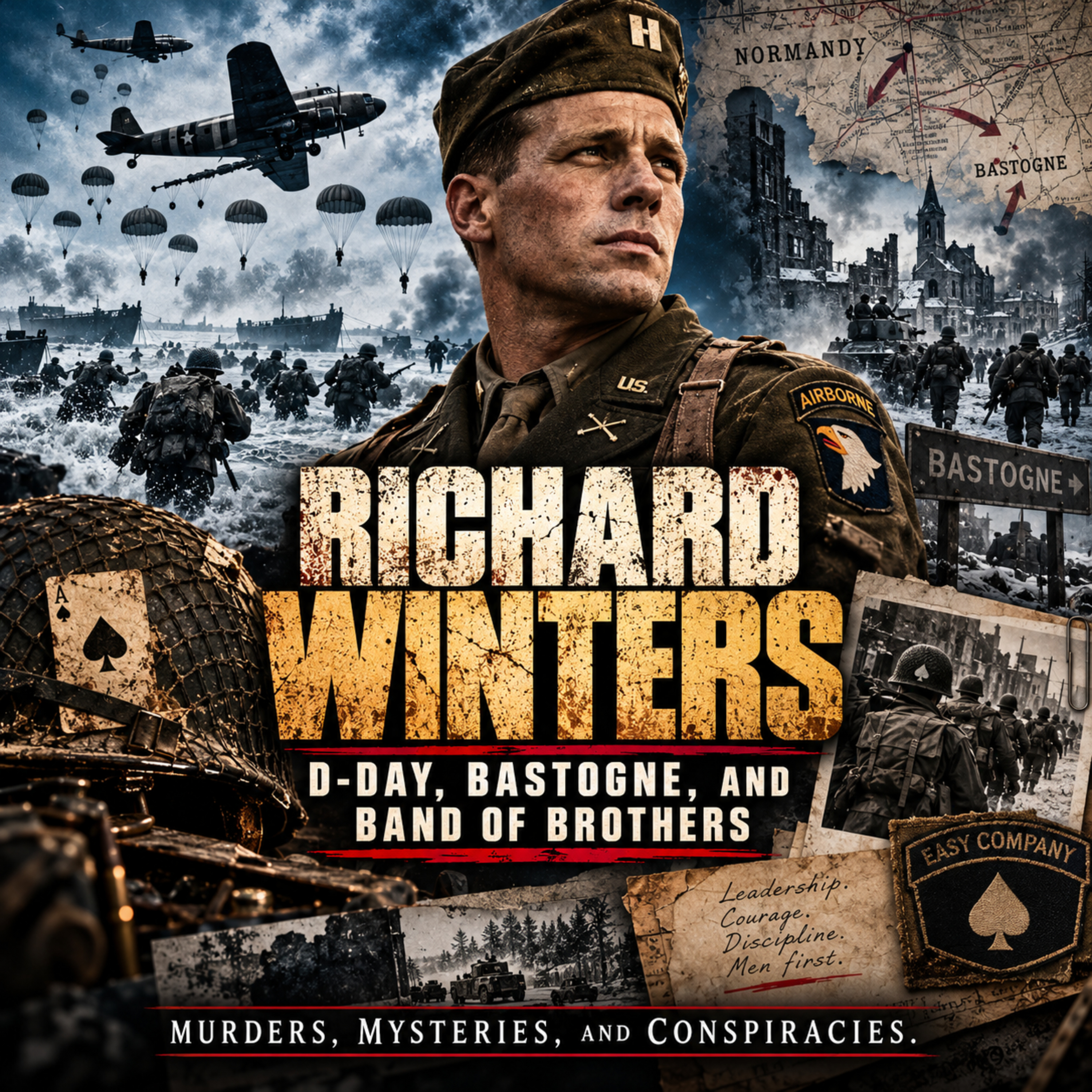 D-Day, Bastogne, and Band of Brothers: The Richard Winters Story episode artwork