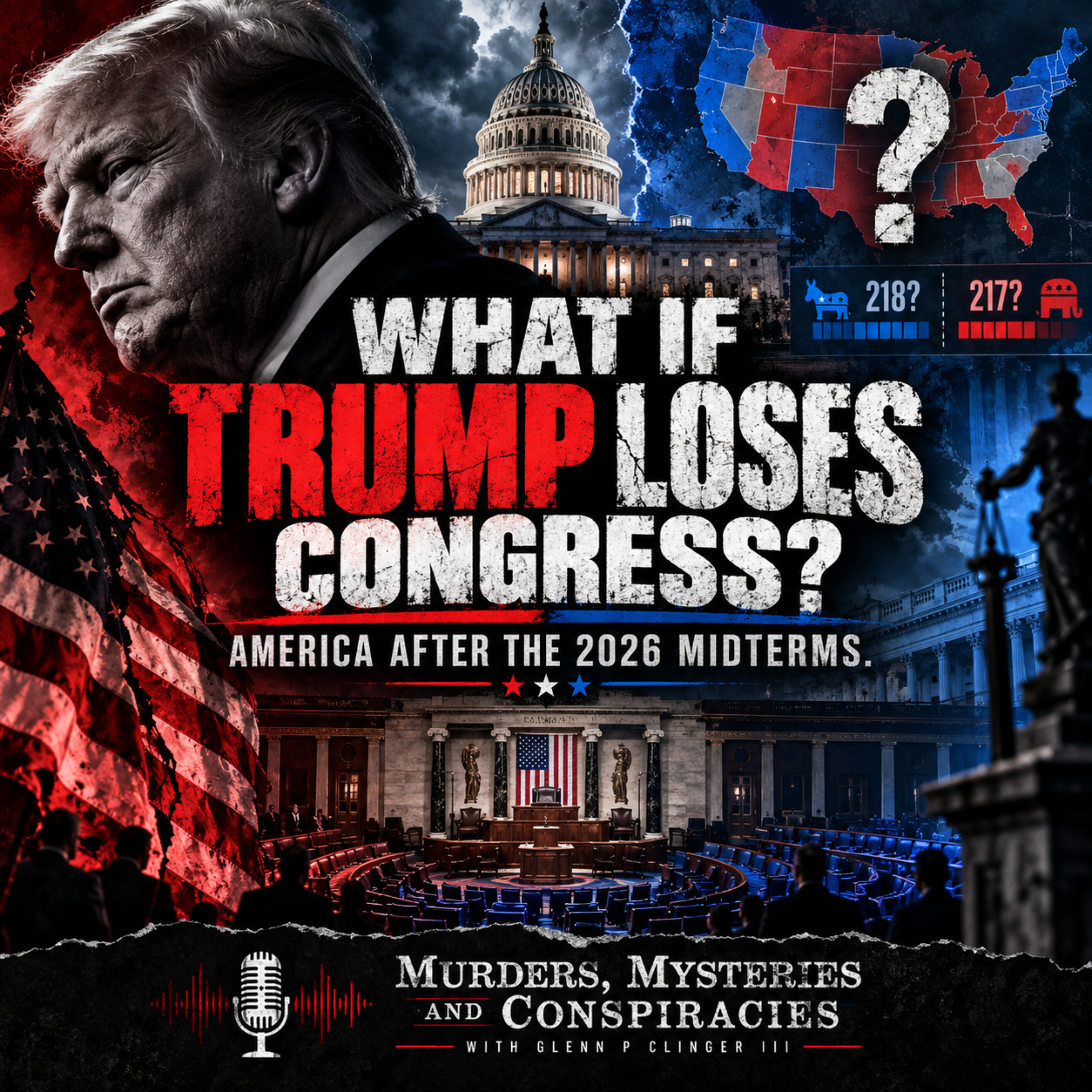 “What If Trump Loses Congress? America After the 2026 Midterms” episode artwork