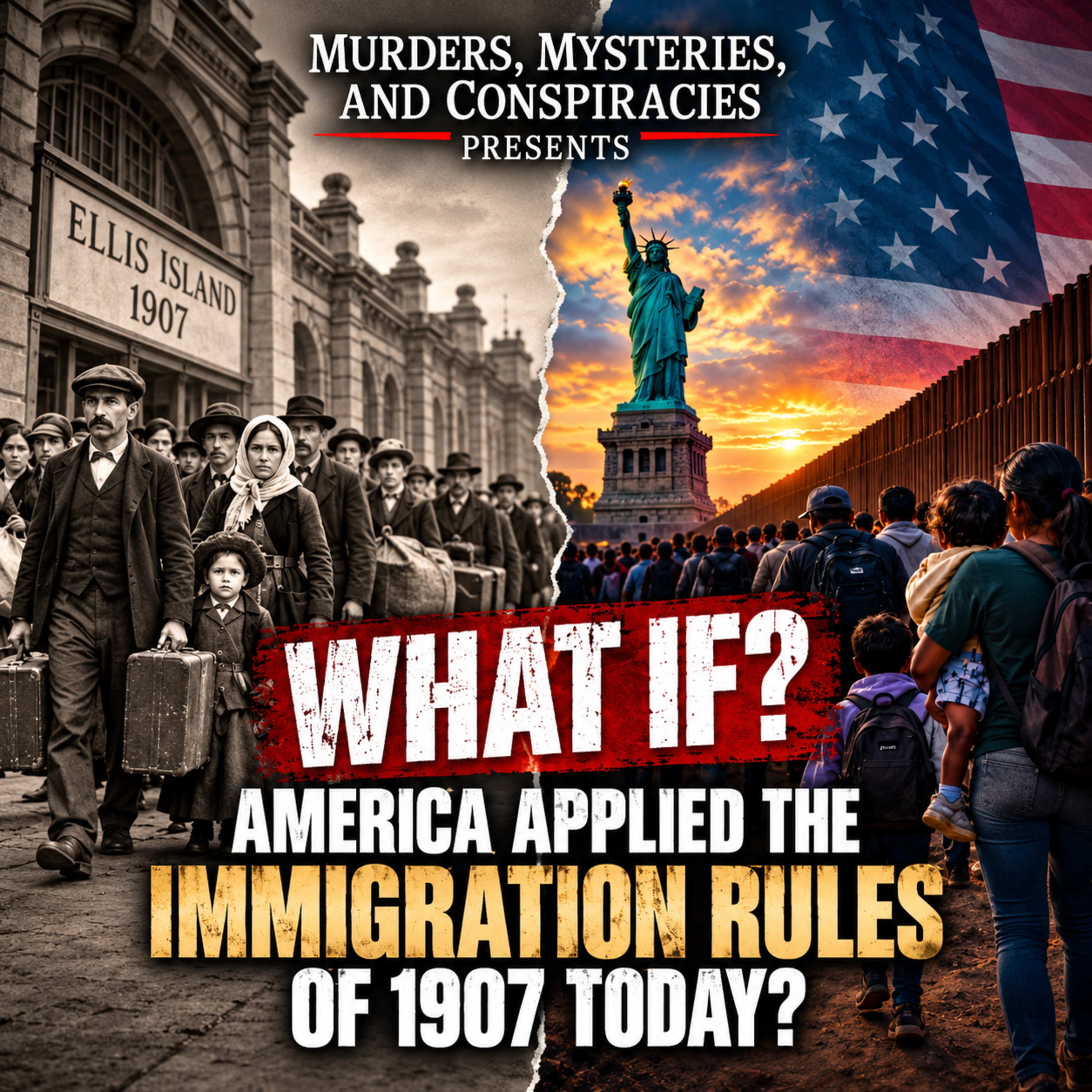 WHAT IF America Applied the Immigration Rules of 1907 Today? episode artwork