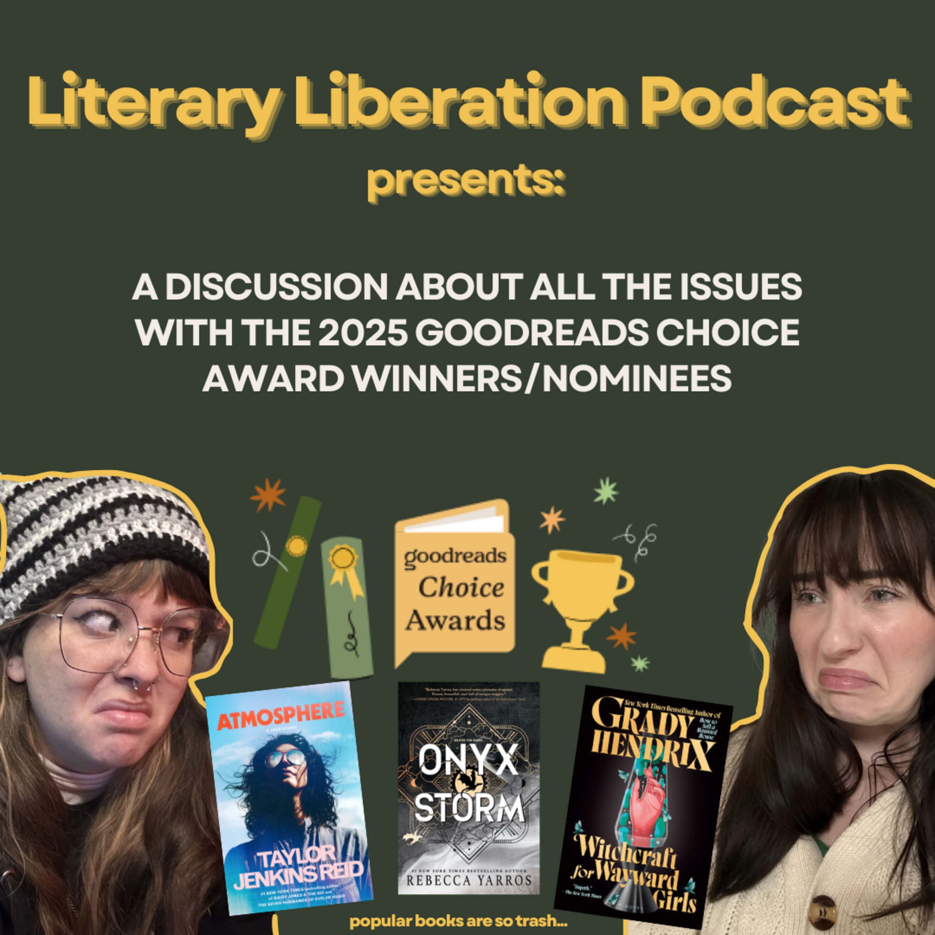 NOBODY IS READING THESE!! Goodreads Choice Awards 2025 episode artwork