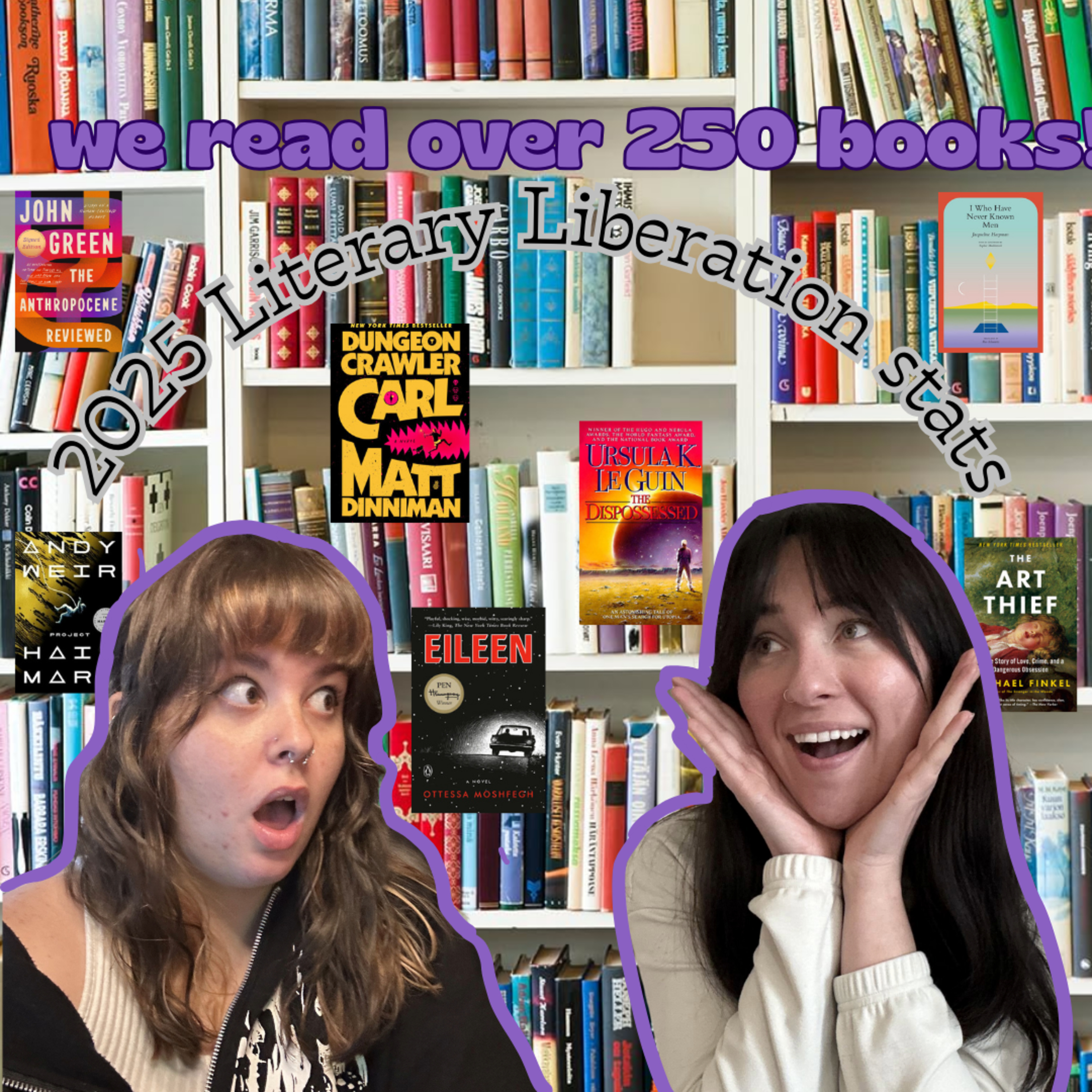 2025 Reading Wrap Up || Literary Liberation Podcast episode artwork