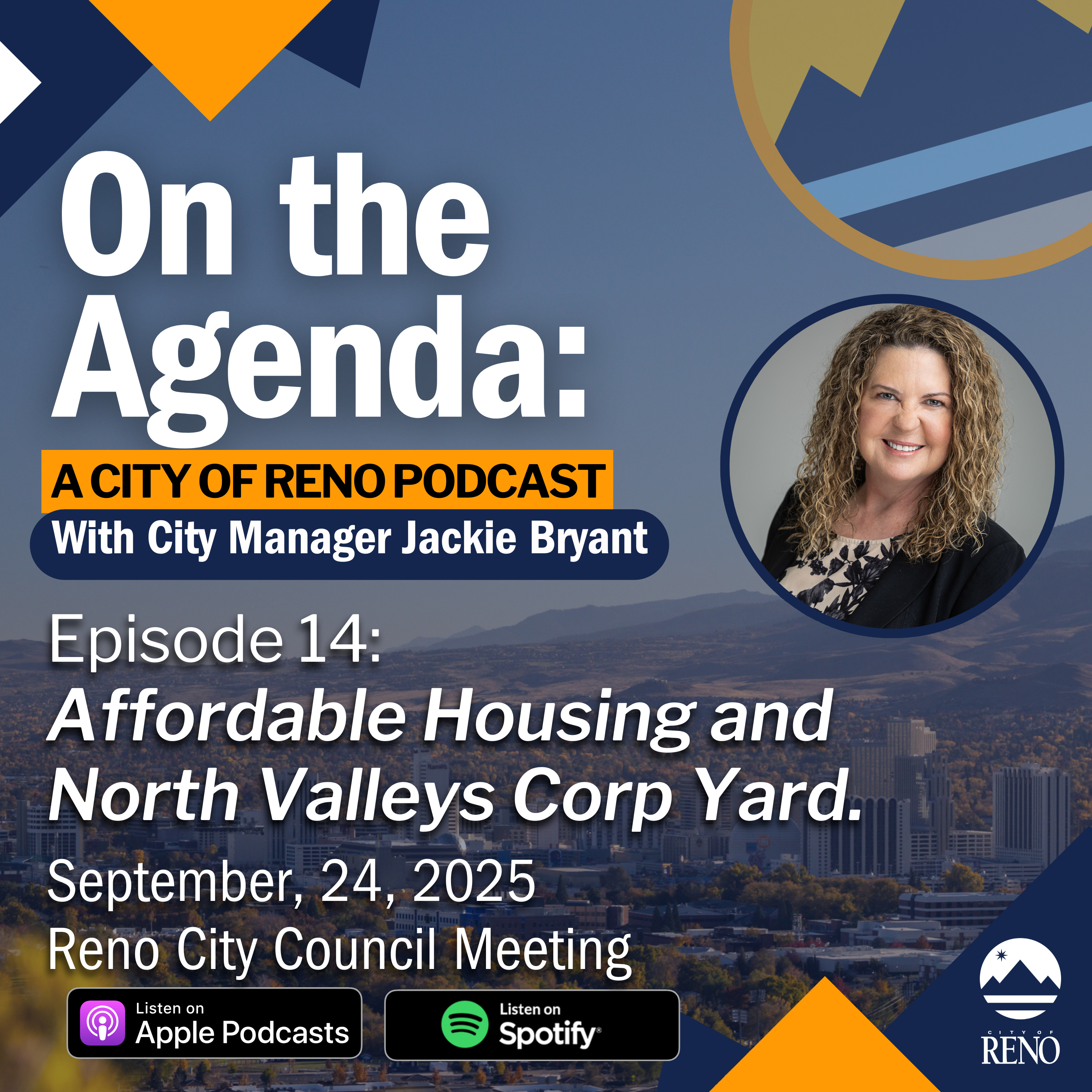 Affordable Housing and North Valleys Corp Yard (Reno City Council Meeting 9.24.25) episode artwork