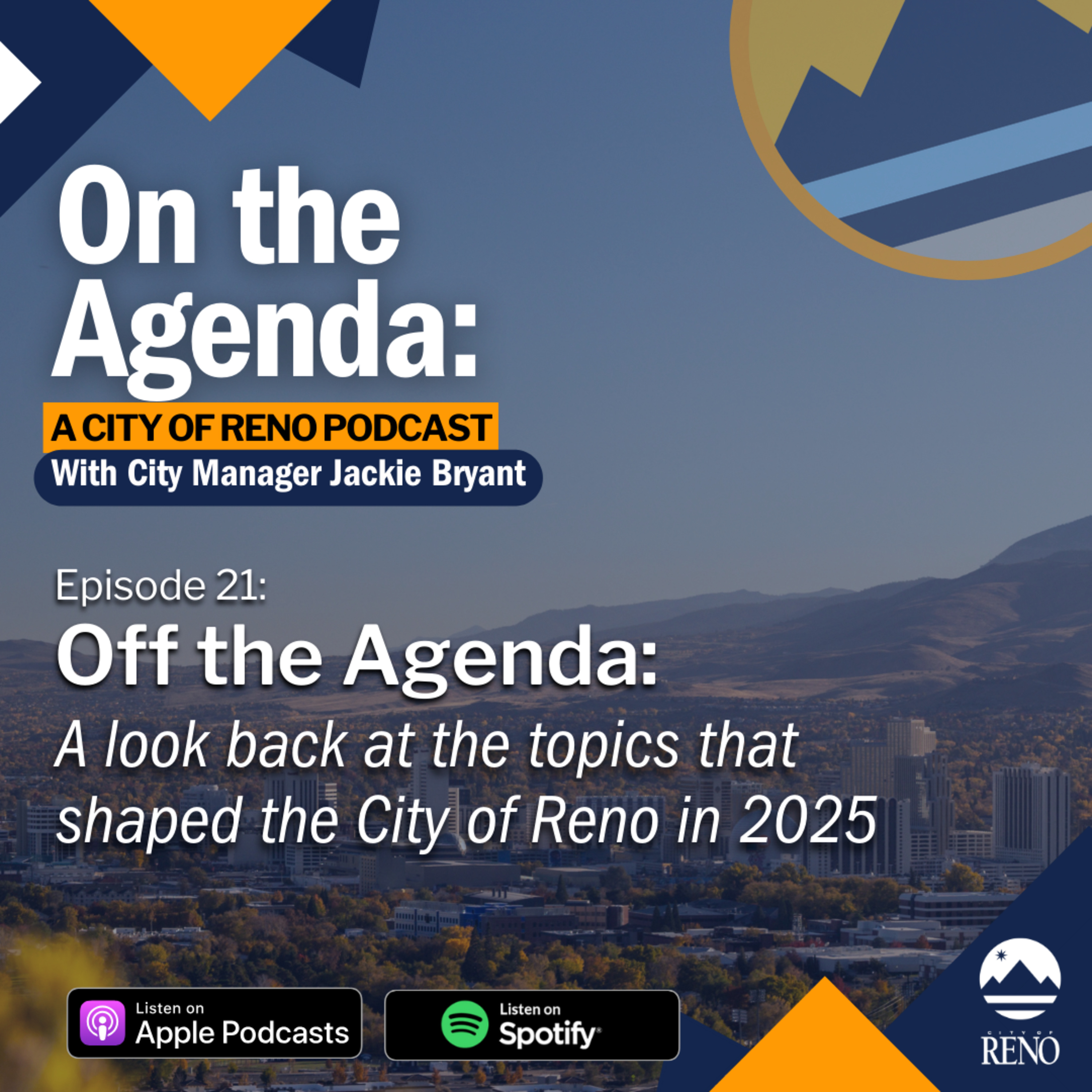 Off the Agenda: A look back at the topics that shaped the City of Reno in 2025 episode artwork