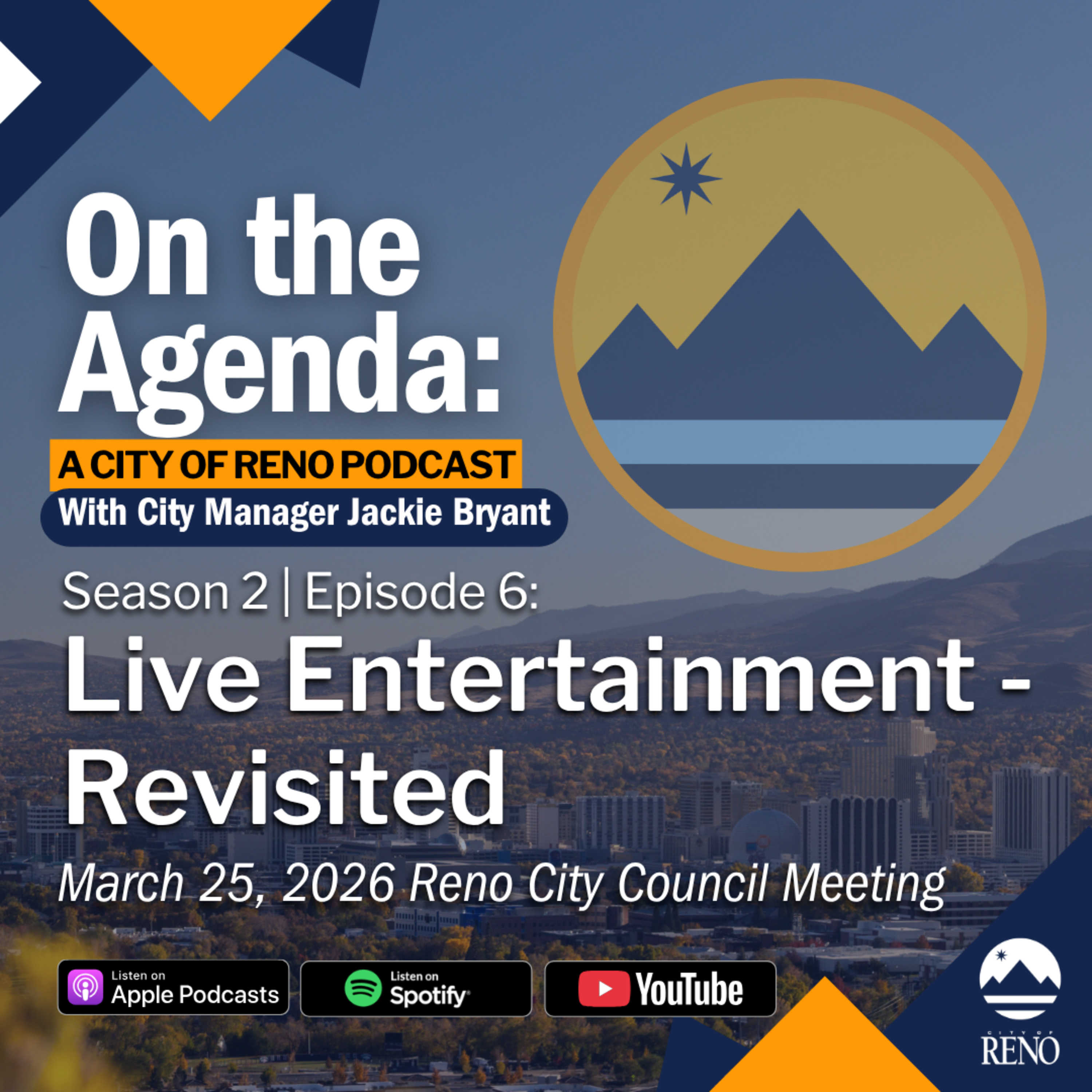 Live Entertainment - Revisited (Reno City Council Meeting 3.25.26) episode artwork
