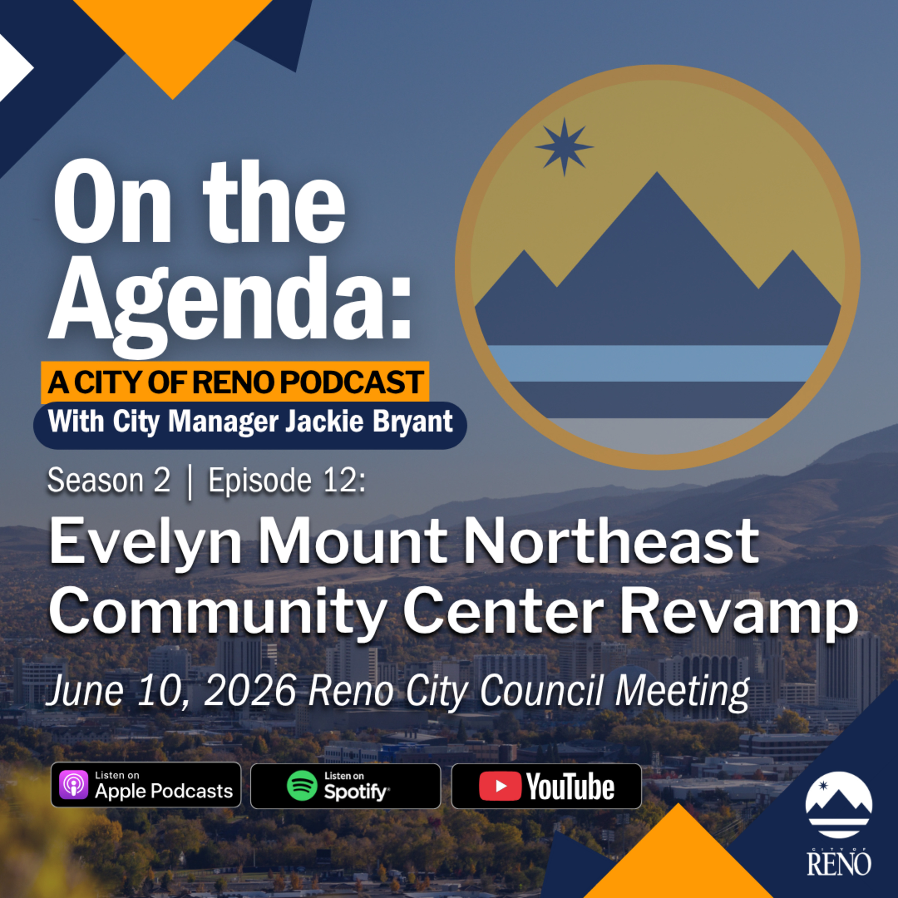 Evelyn Mount Northeast Community Center Revamp (Reno City Council Meeting 6.10.26)  episode artwork
