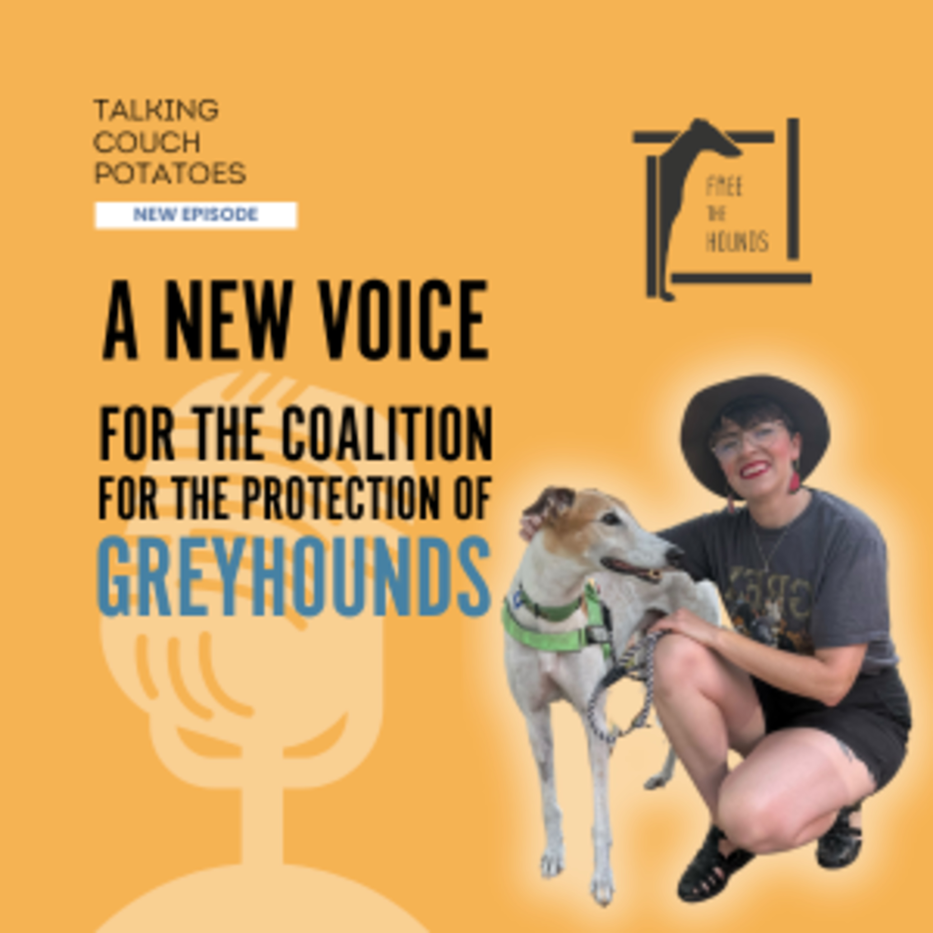 EP42: A New Voice for The Coalition for the Protection of Greyhounds episode artwork