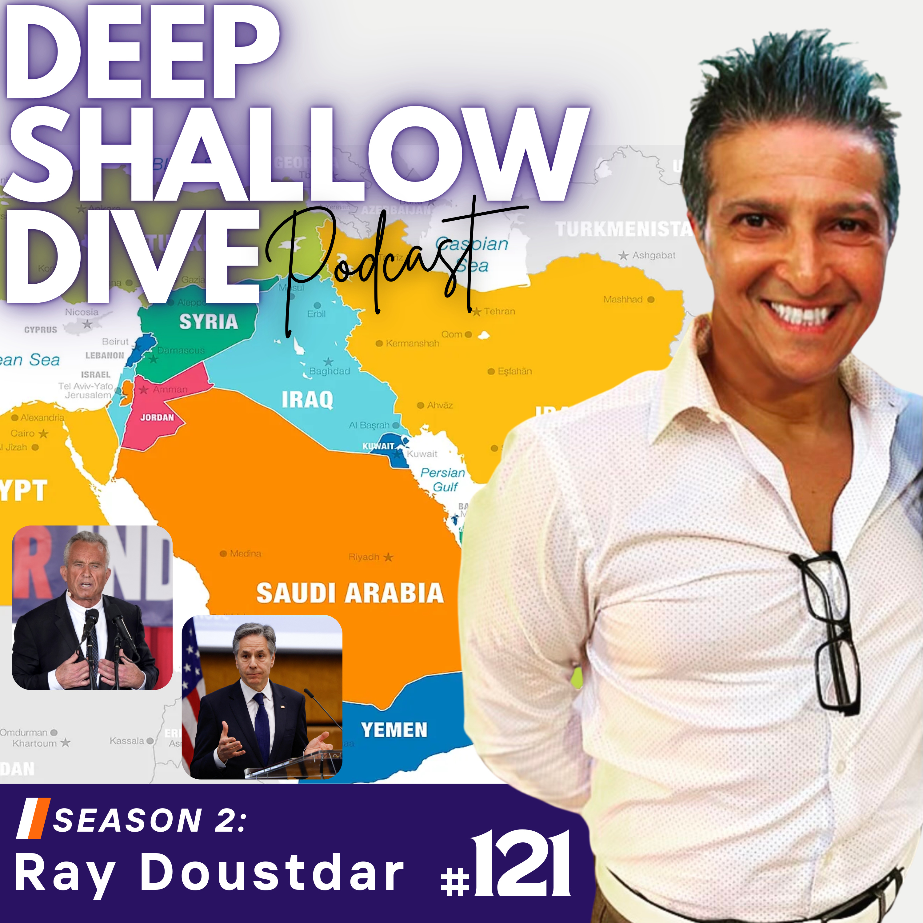 EP#121 | DSD | Global Chess: RFKJr, Blinkin, Netanyahu and Billions in Foreign Aid episode artwork