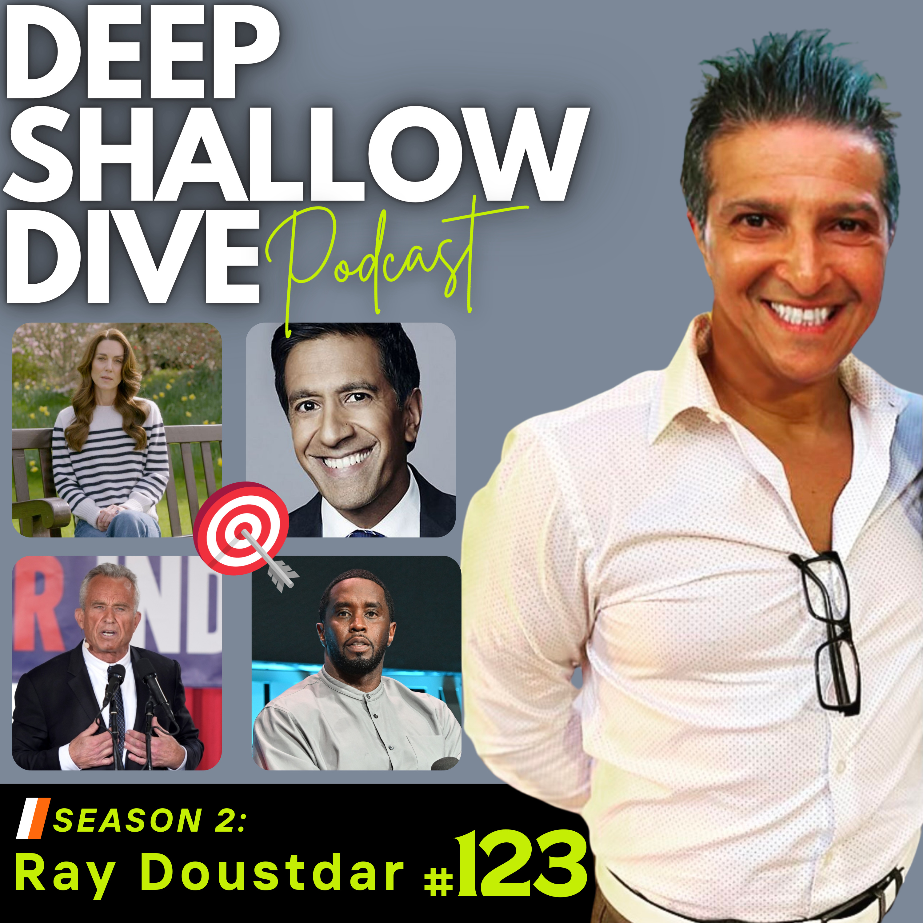 EP#123 | DSD | The Royal Family, CNN and Netanyahu, and Diddy on the Run episode artwork