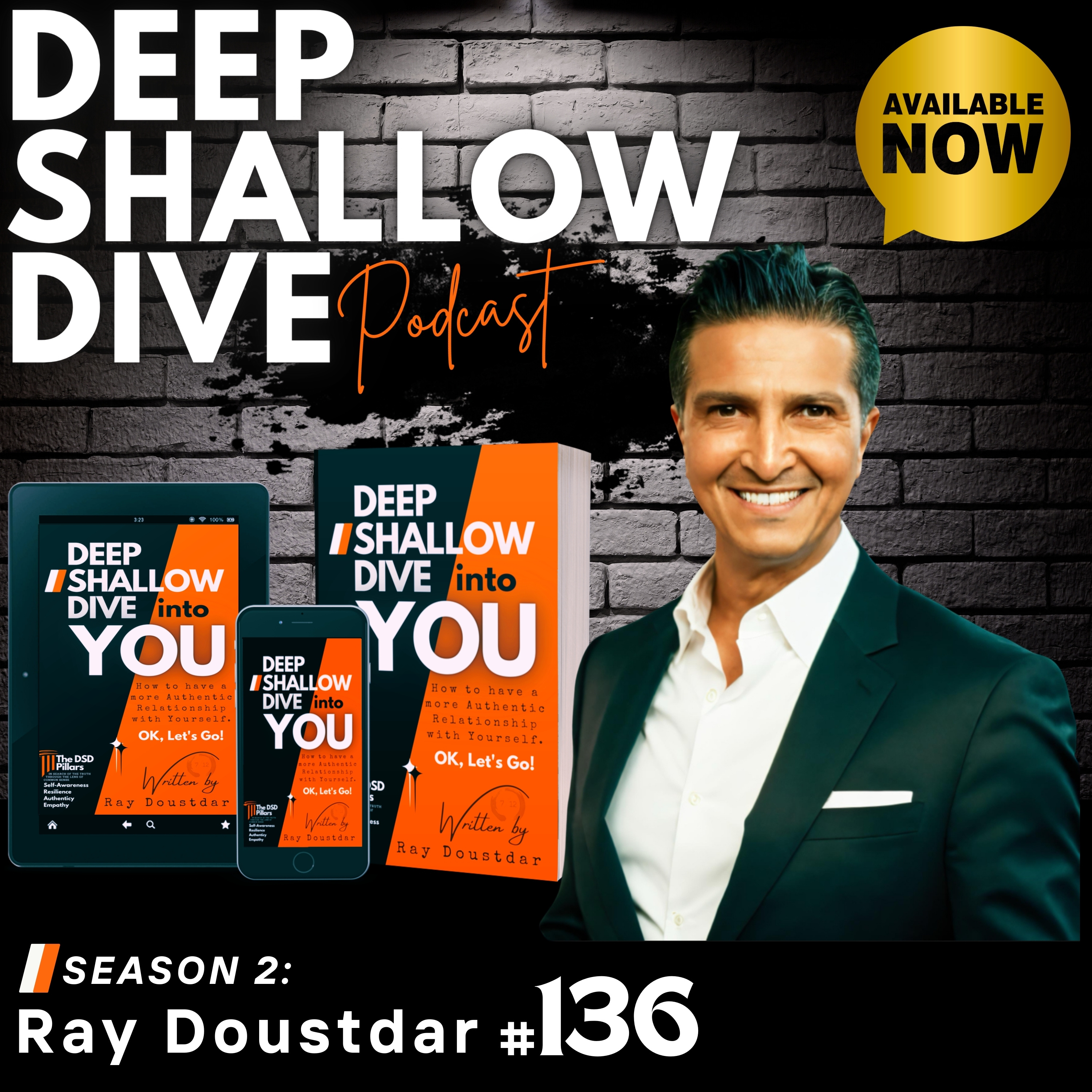 EP#136 | DSD | Bro Wrote a Book: Deep Shallow Dive into YOU Book Launched! episode artwork