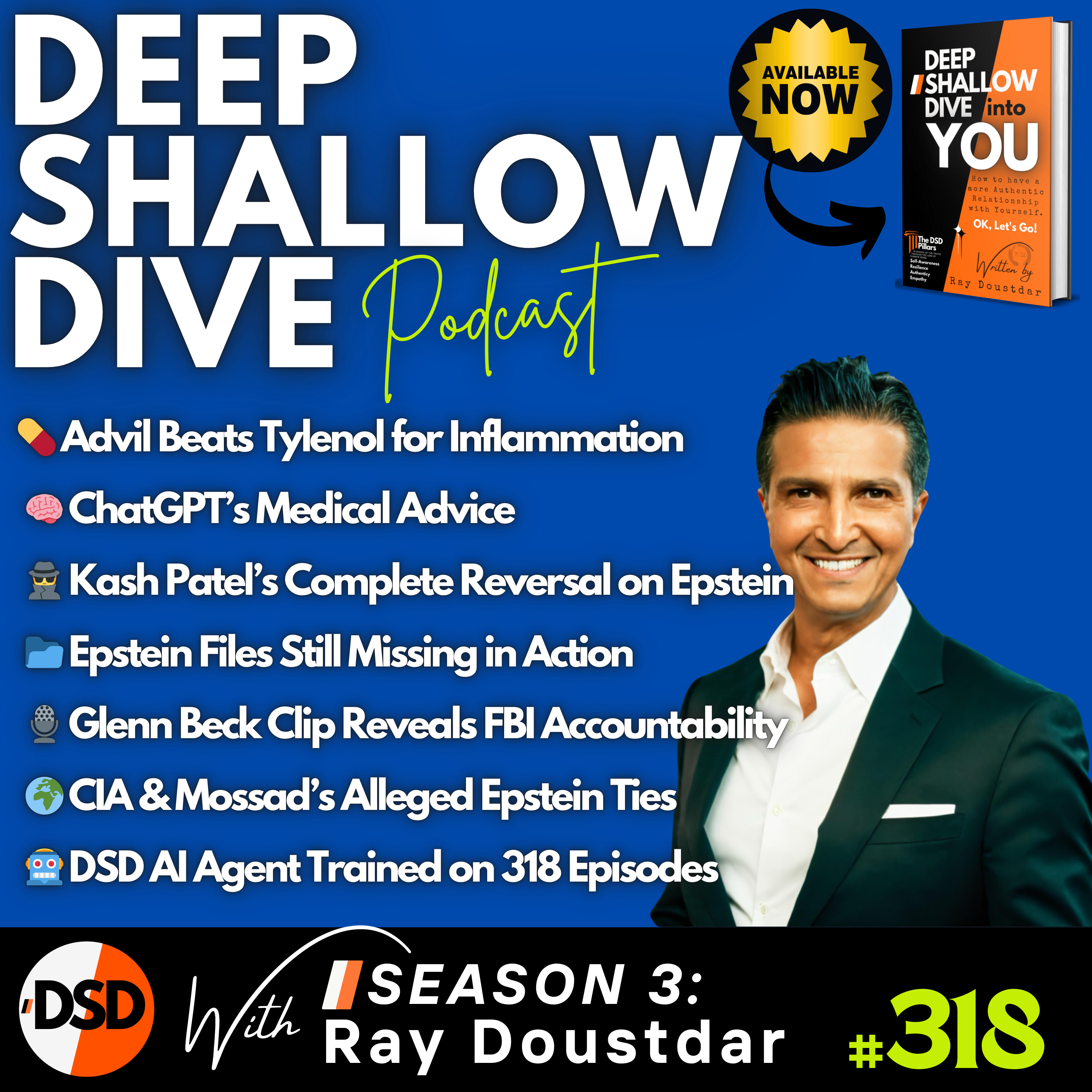 EP#318 | DSD | Advil, Epstein & the Black Book That Never Drops episode artwork