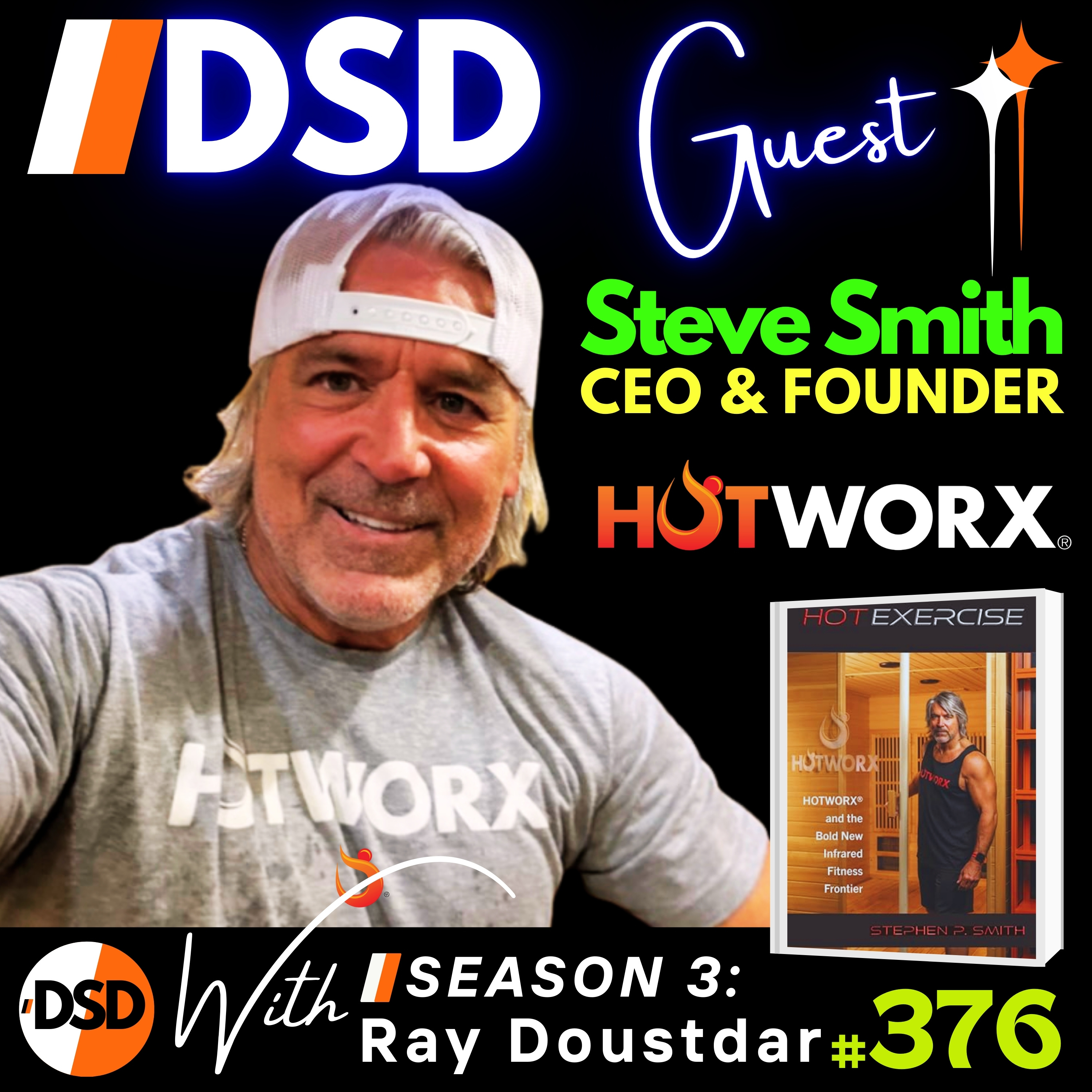 EP#376| GUEST | The Sweat-Driven CEO Behind Hotworx: Steve Smith’s Fitness Empire