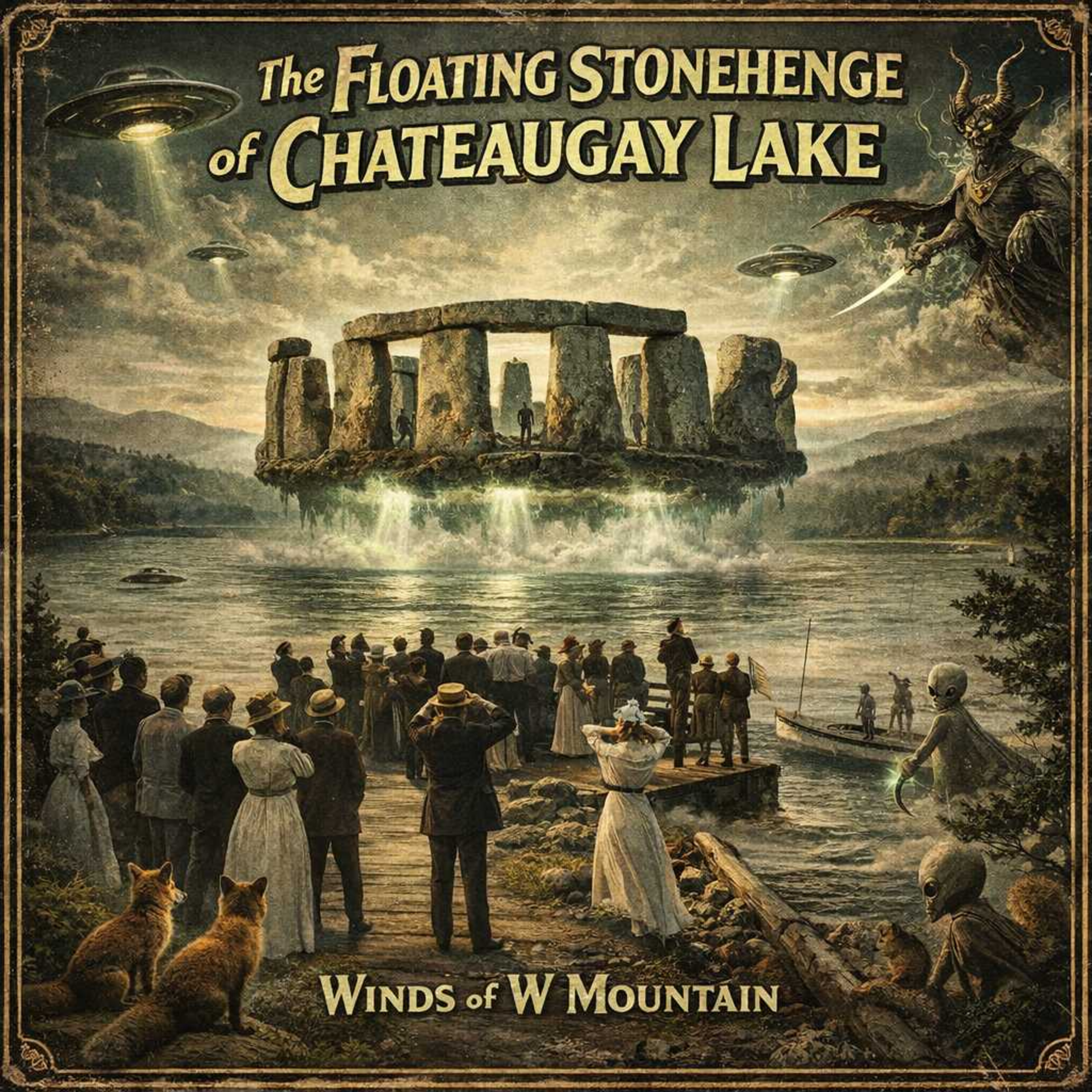 The Floating Stonehenge of Upper Chateaugay Lake episode artwork
