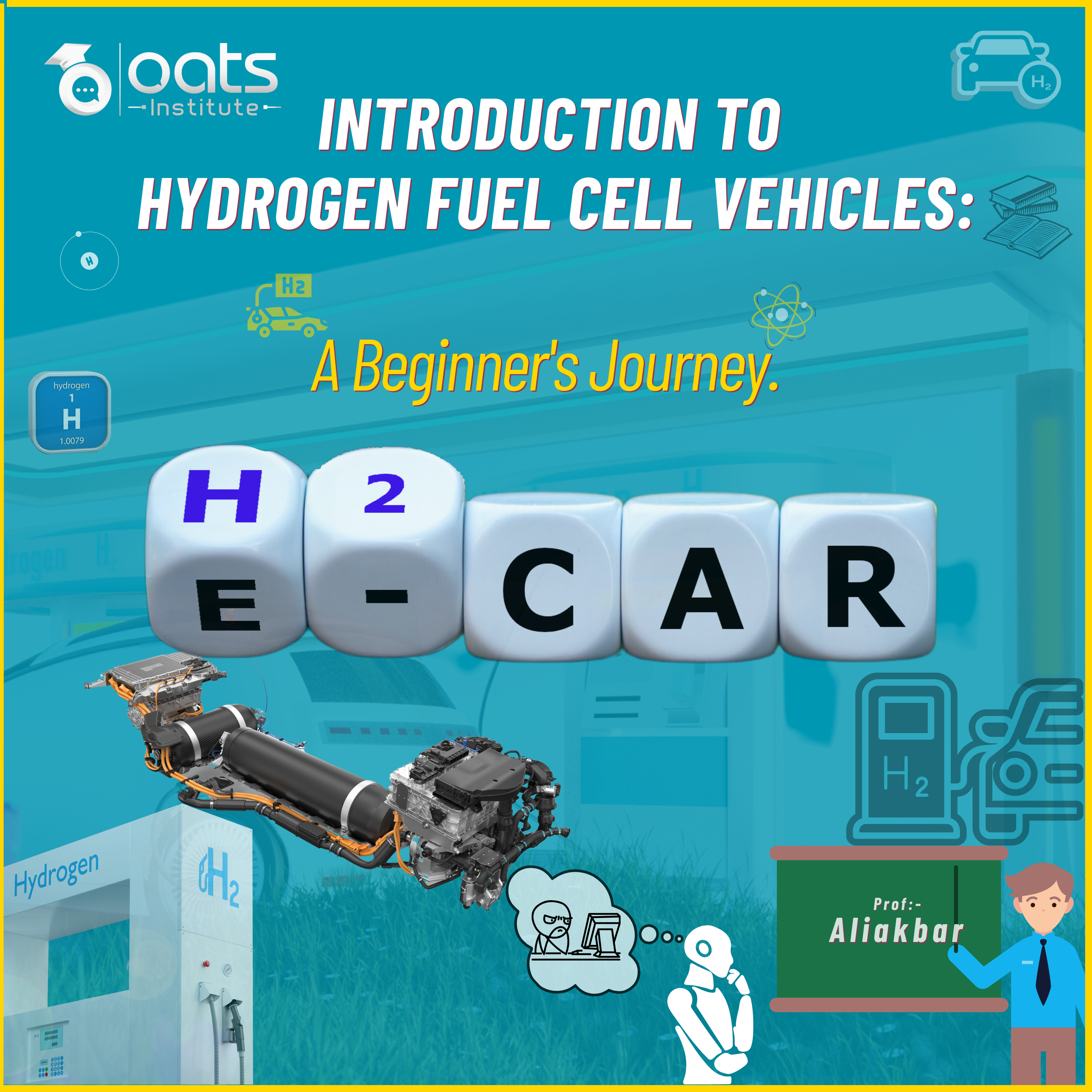 An Introduction to Hydrogen Fuel Cell Vehicles: A beginner's journey