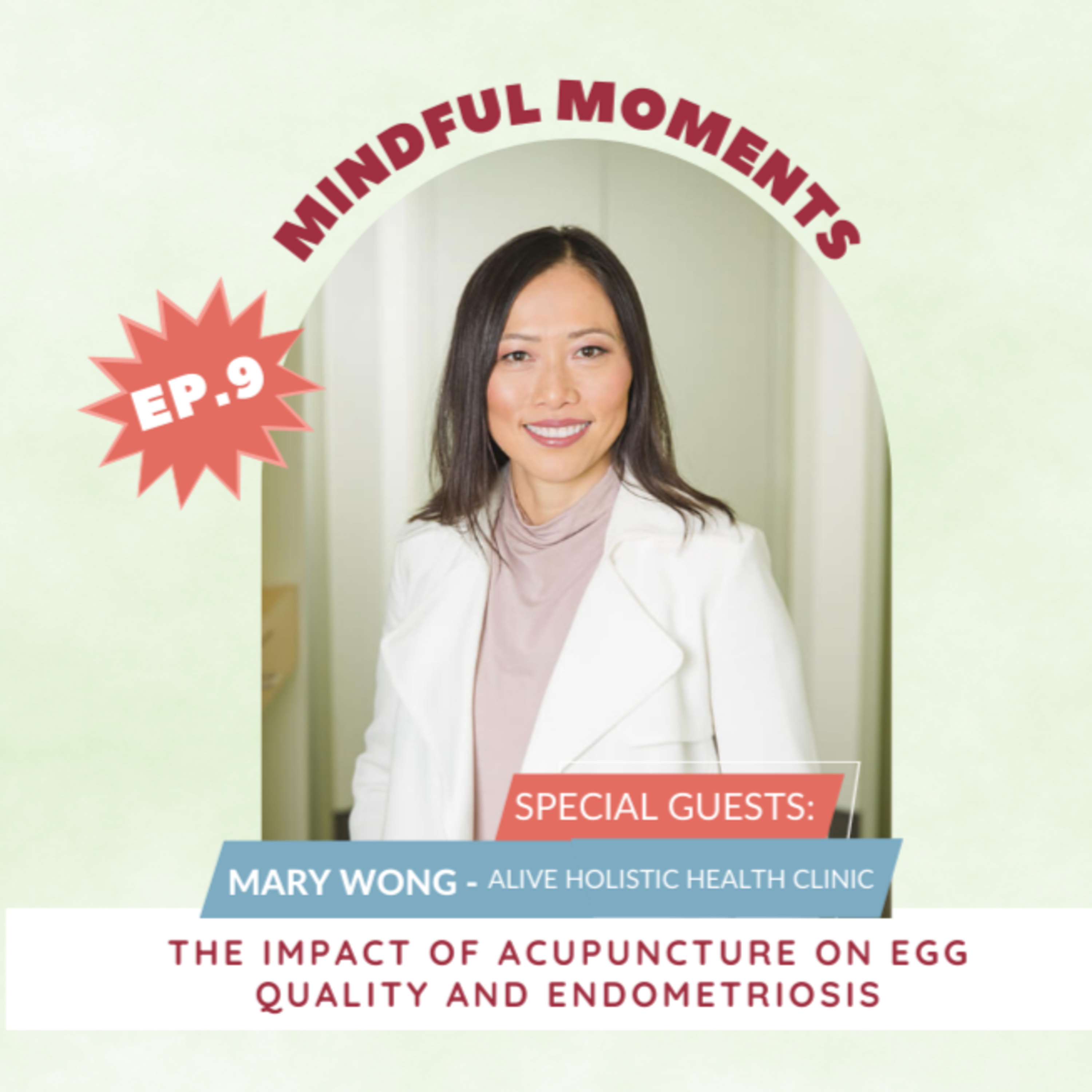 FERTILITY VILLAGE LIVE * Episode 9 * The Impact of Acupuncture on Egg Quality and Endometriosis with Dr. Mary Wong episode artwork
